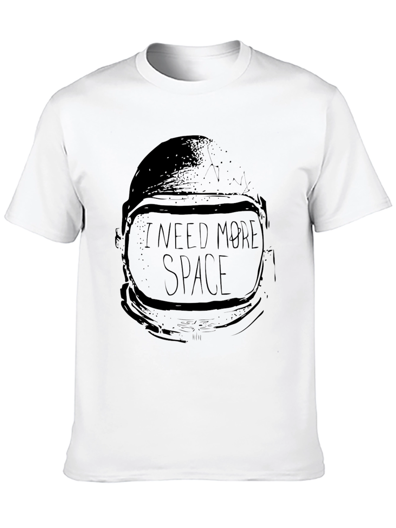 I Need More Space Graphic Tee - Black