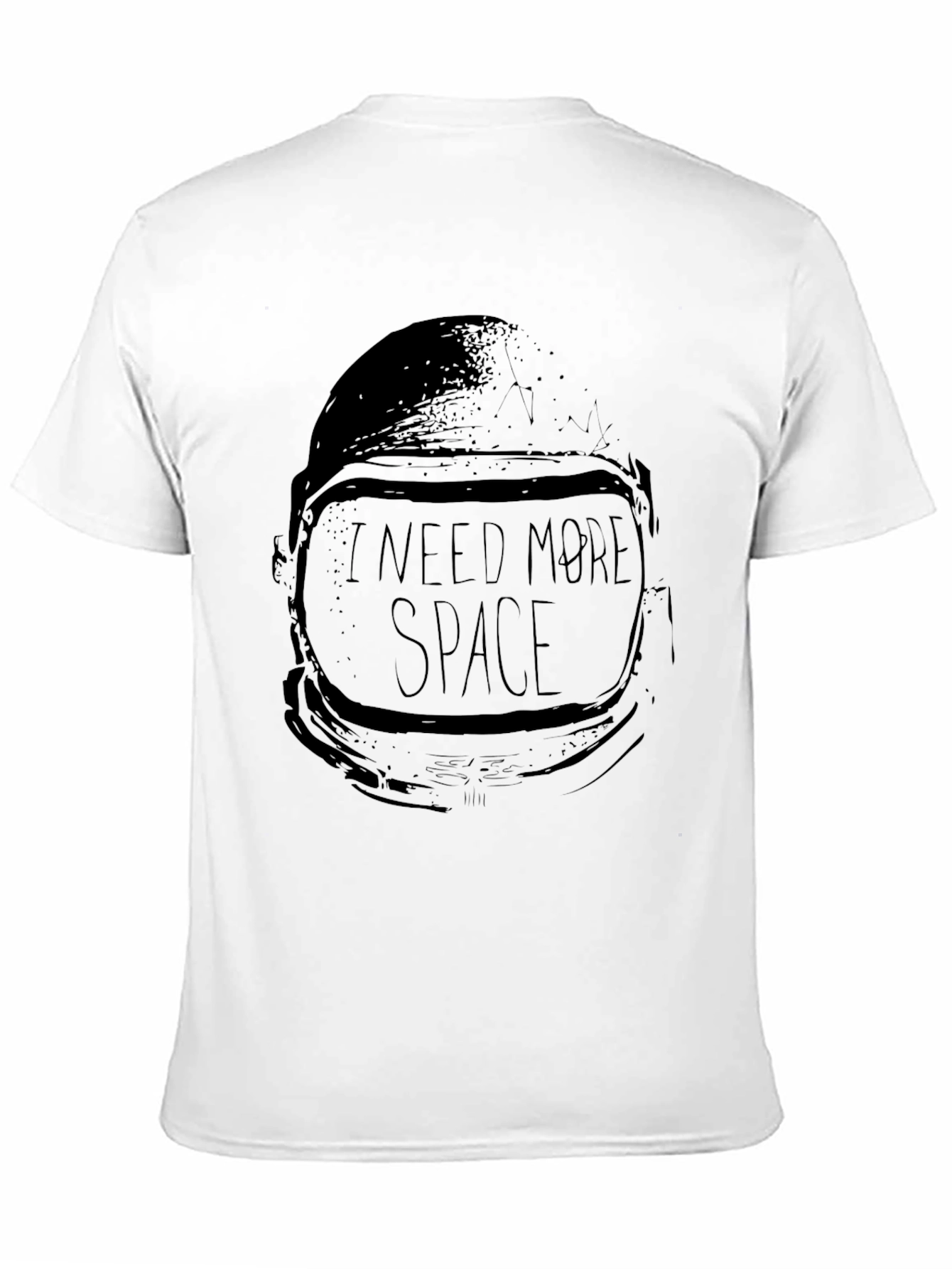 I Need More Space Graphic Tee - Black