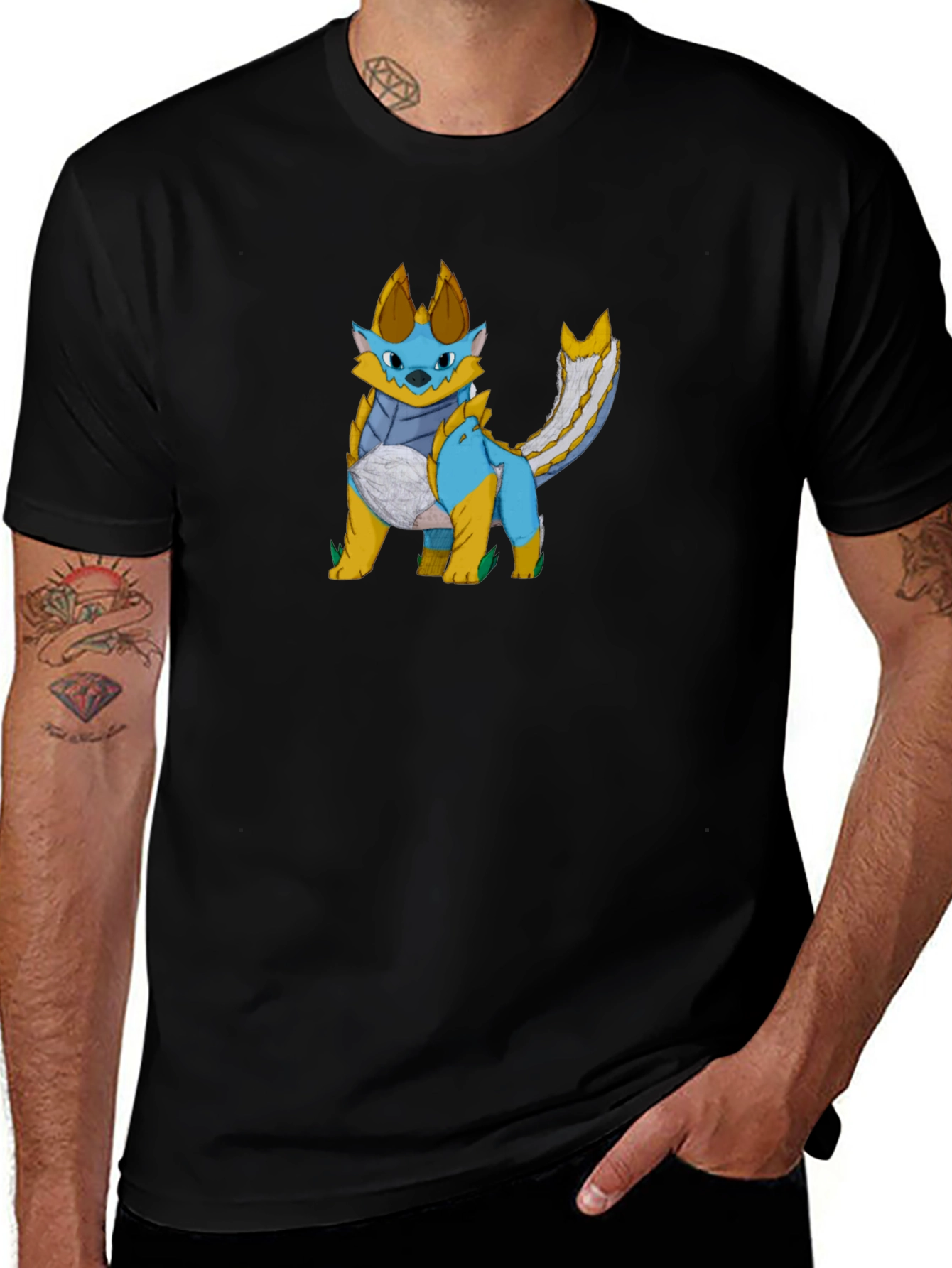 Monster Palico T-Shirt - Unique Graphic Tee