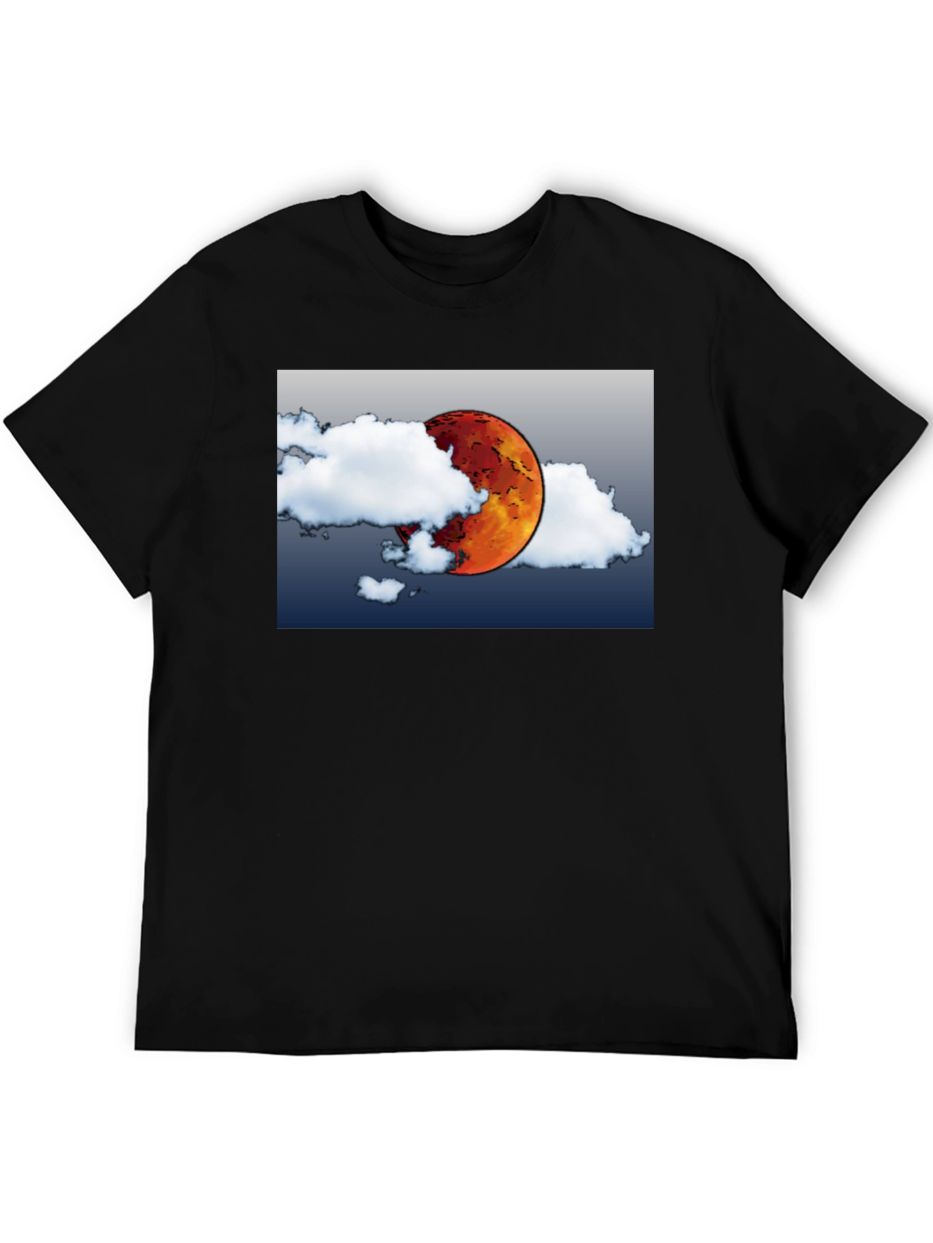 Eclipse Graphic T-Shirt - Black