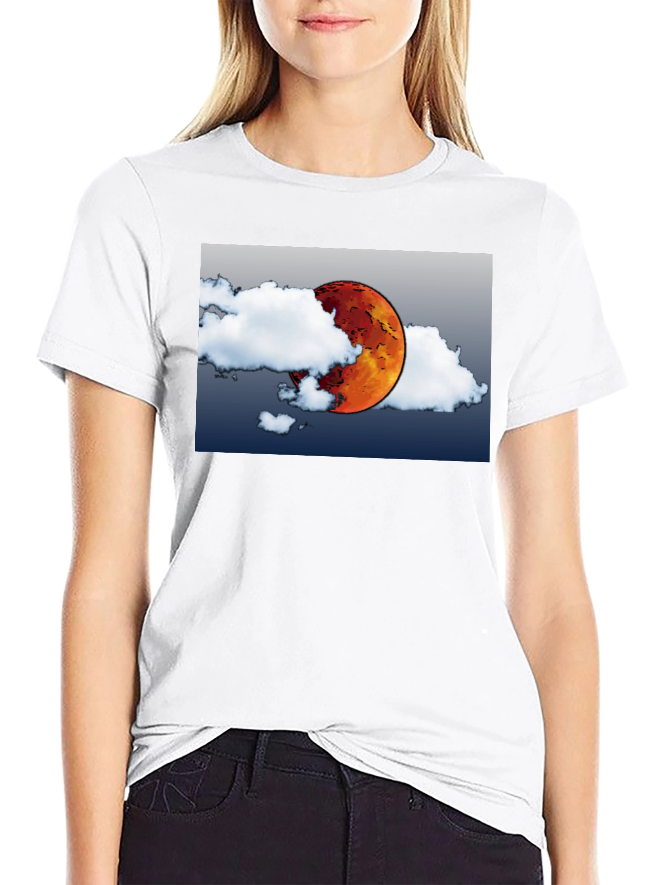 Eclipse Graphic T-Shirt - Black