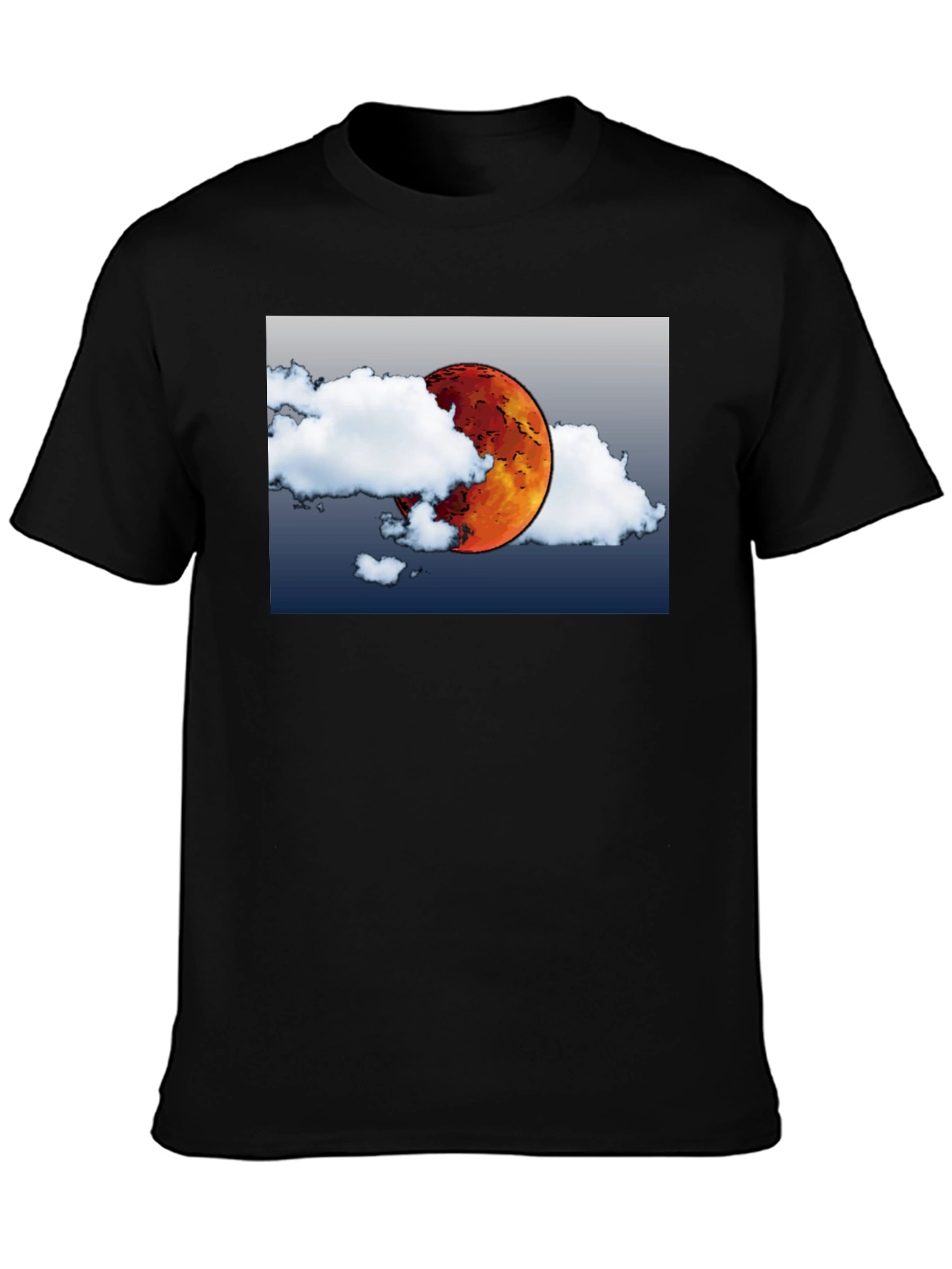 Eclipse Graphic T-Shirt - Black