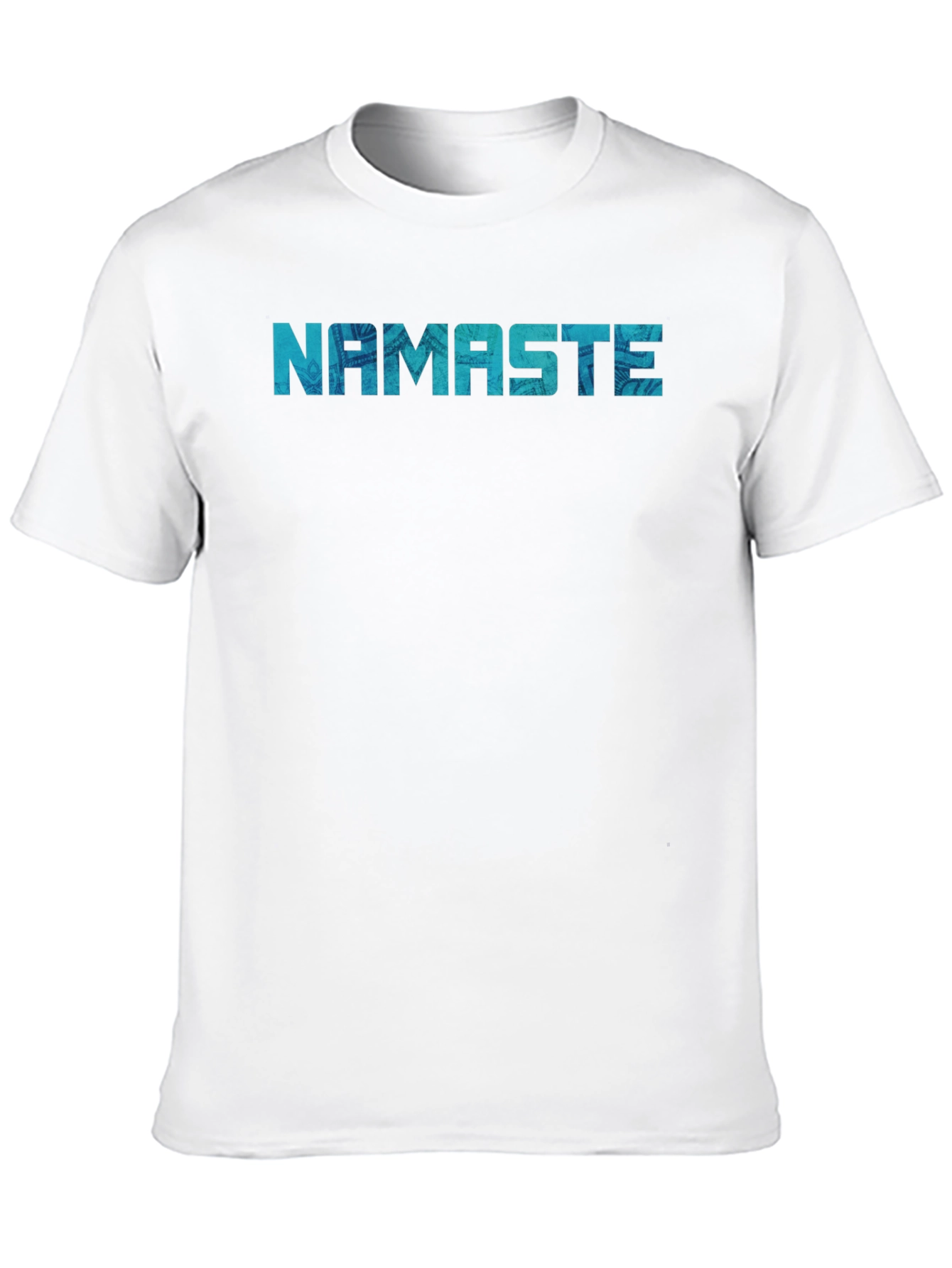 Namaste Graphic Print Black T-Shirt