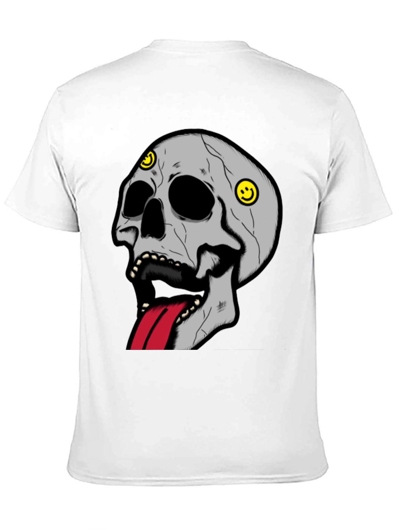 Skull Graphic Tee - Edgy Streetwear