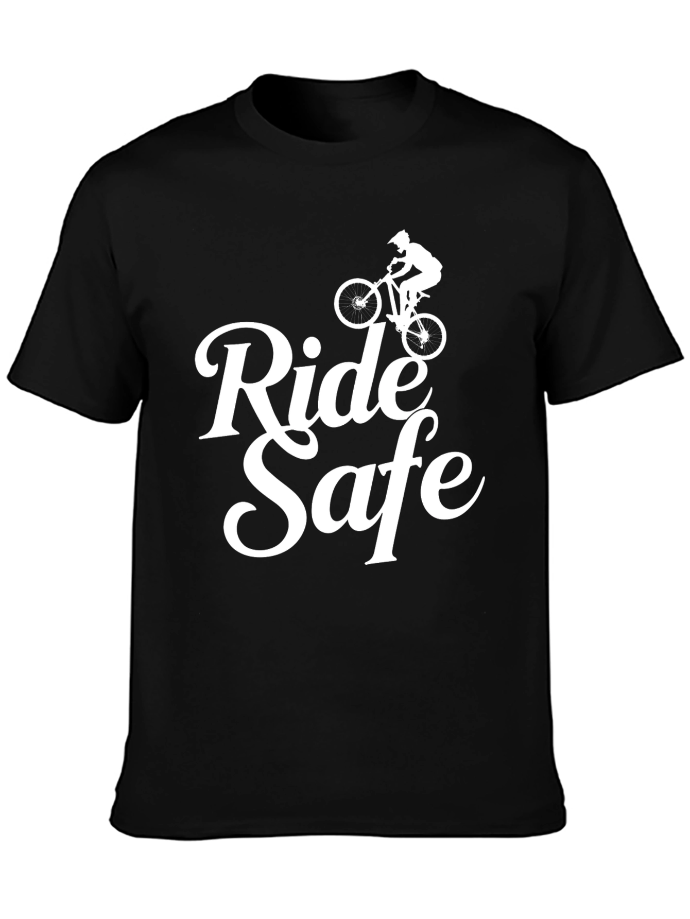 Ride Safe Graphic Tee - Black