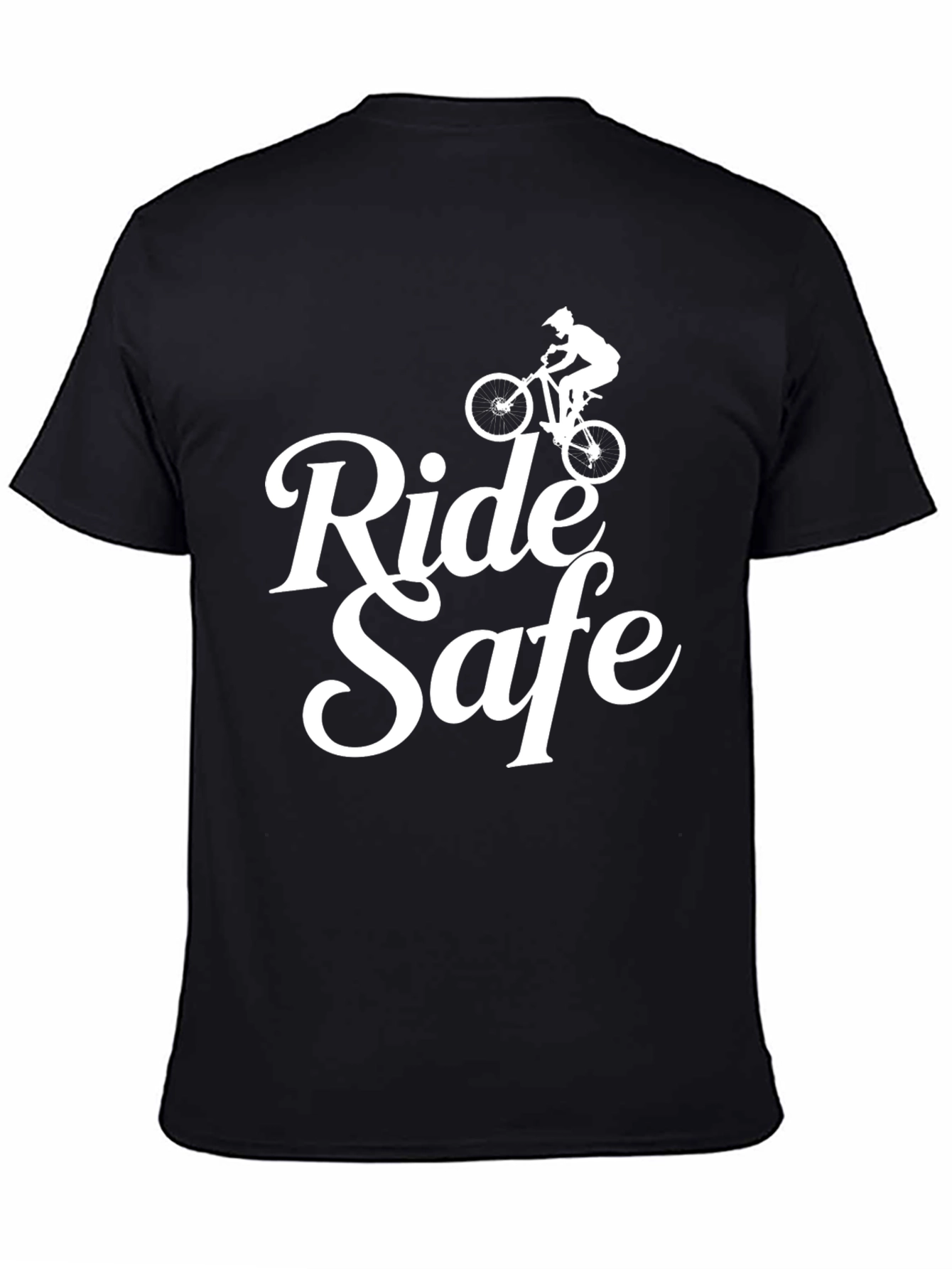 Ride Safe Graphic Tee - Black