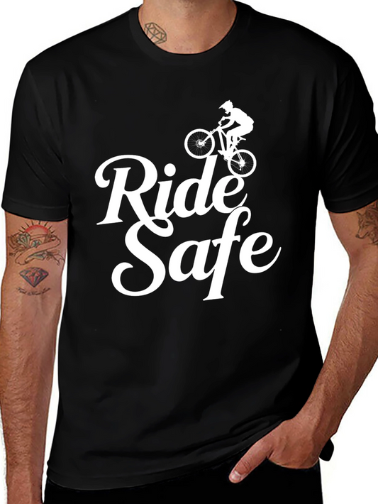 Ride Safe Graphic Tee - Black