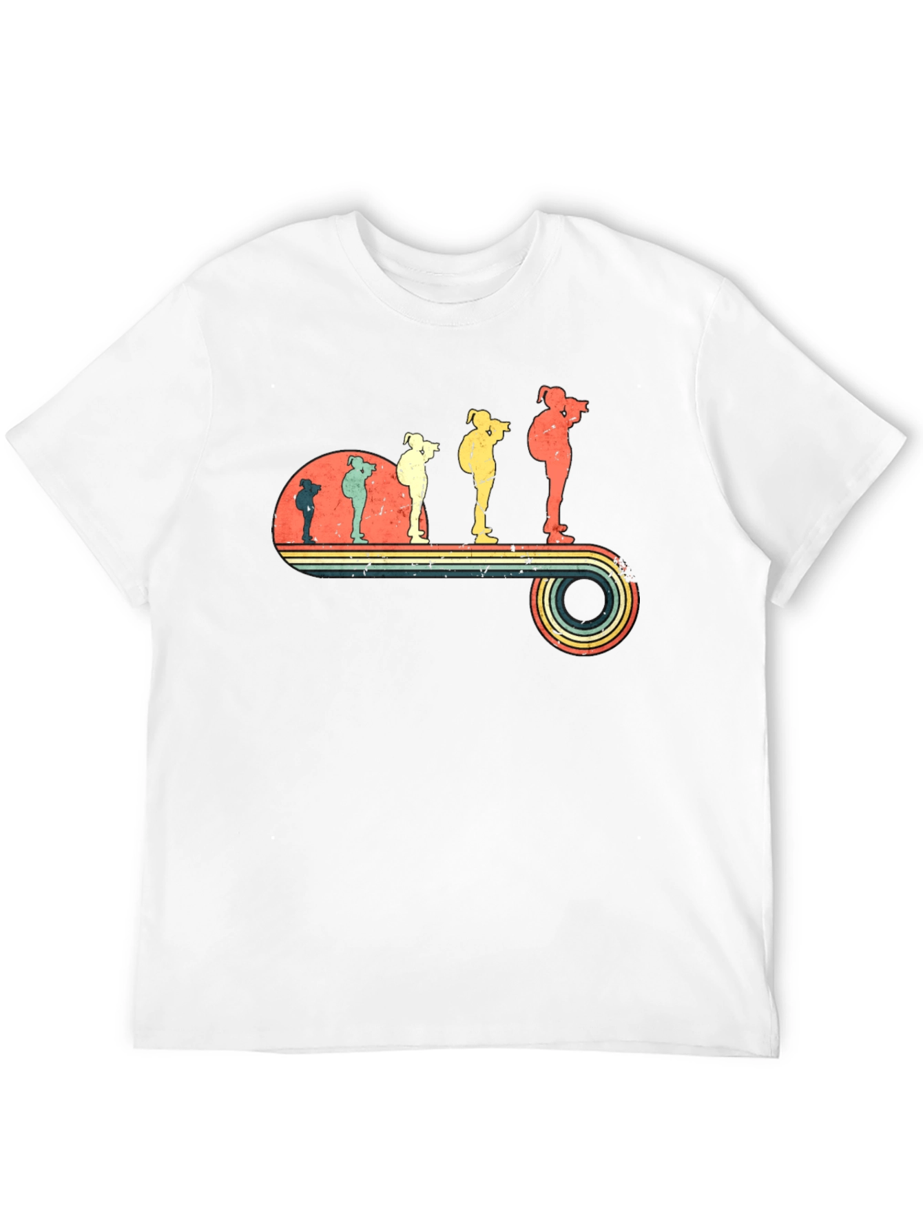 Retro Photographer Evolution T-Shirt