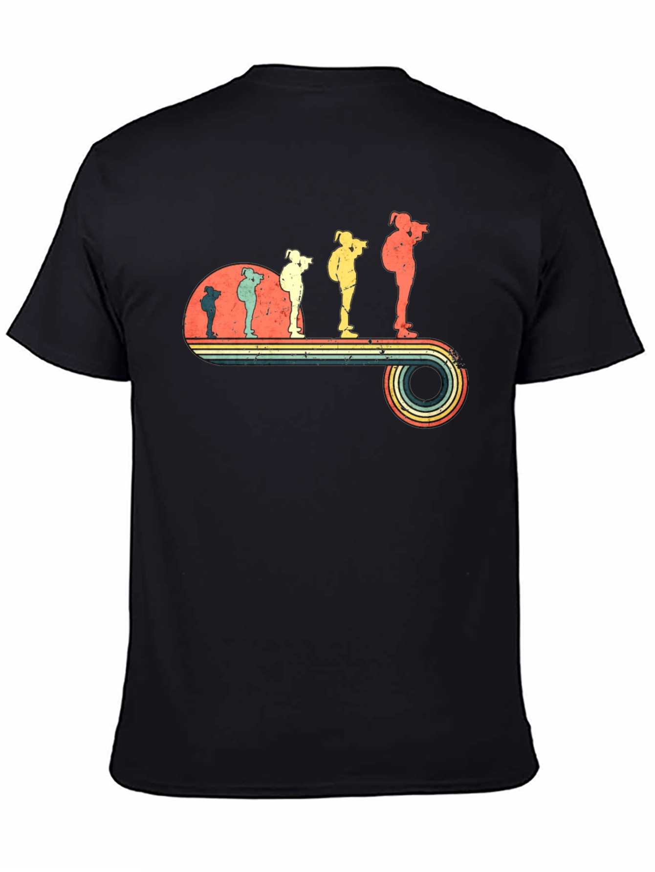 Retro Photographer Evolution T-Shirt