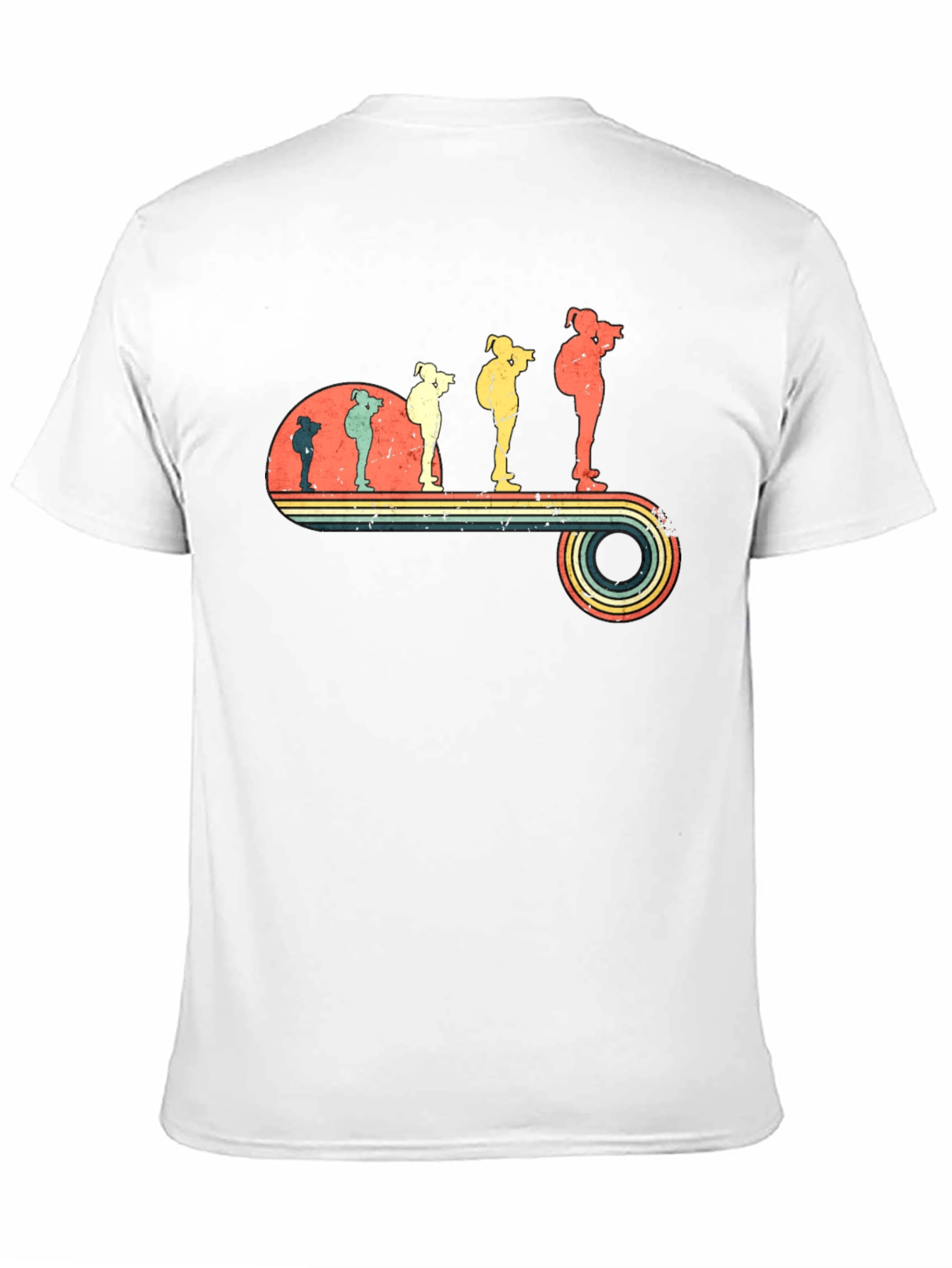 Retro Photographer Evolution T-Shirt