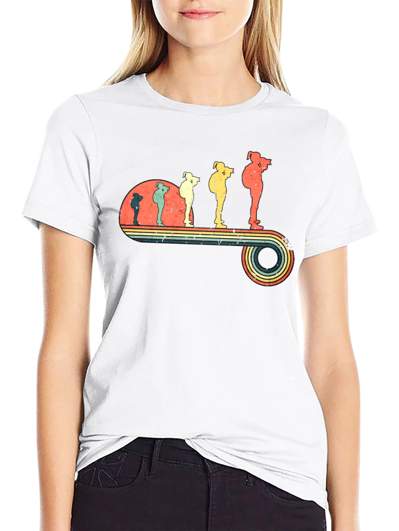 Retro Photographer Evolution T-Shirt