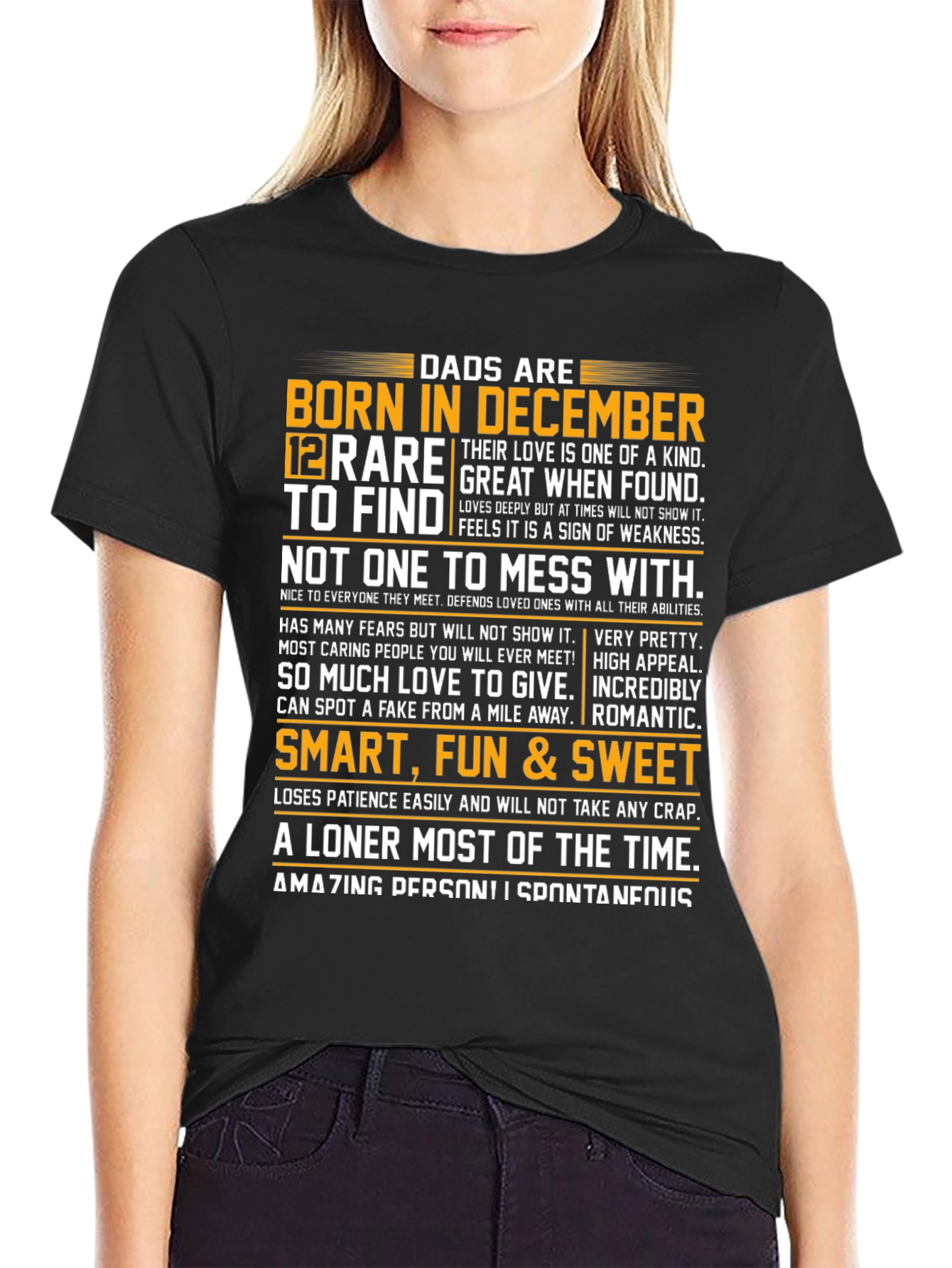 Dads Born in December Graphic Tee