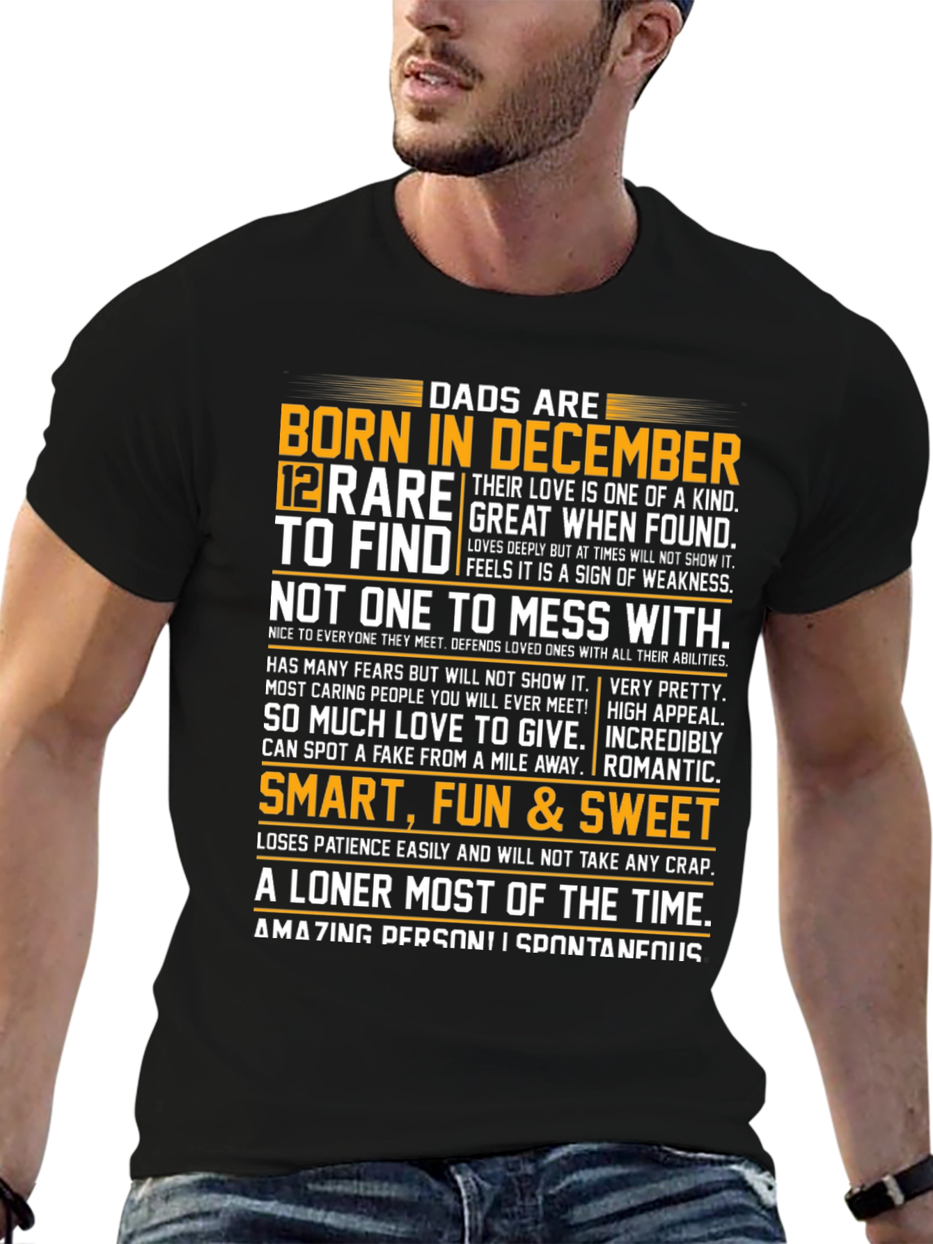 Dads Born in December Graphic Tee