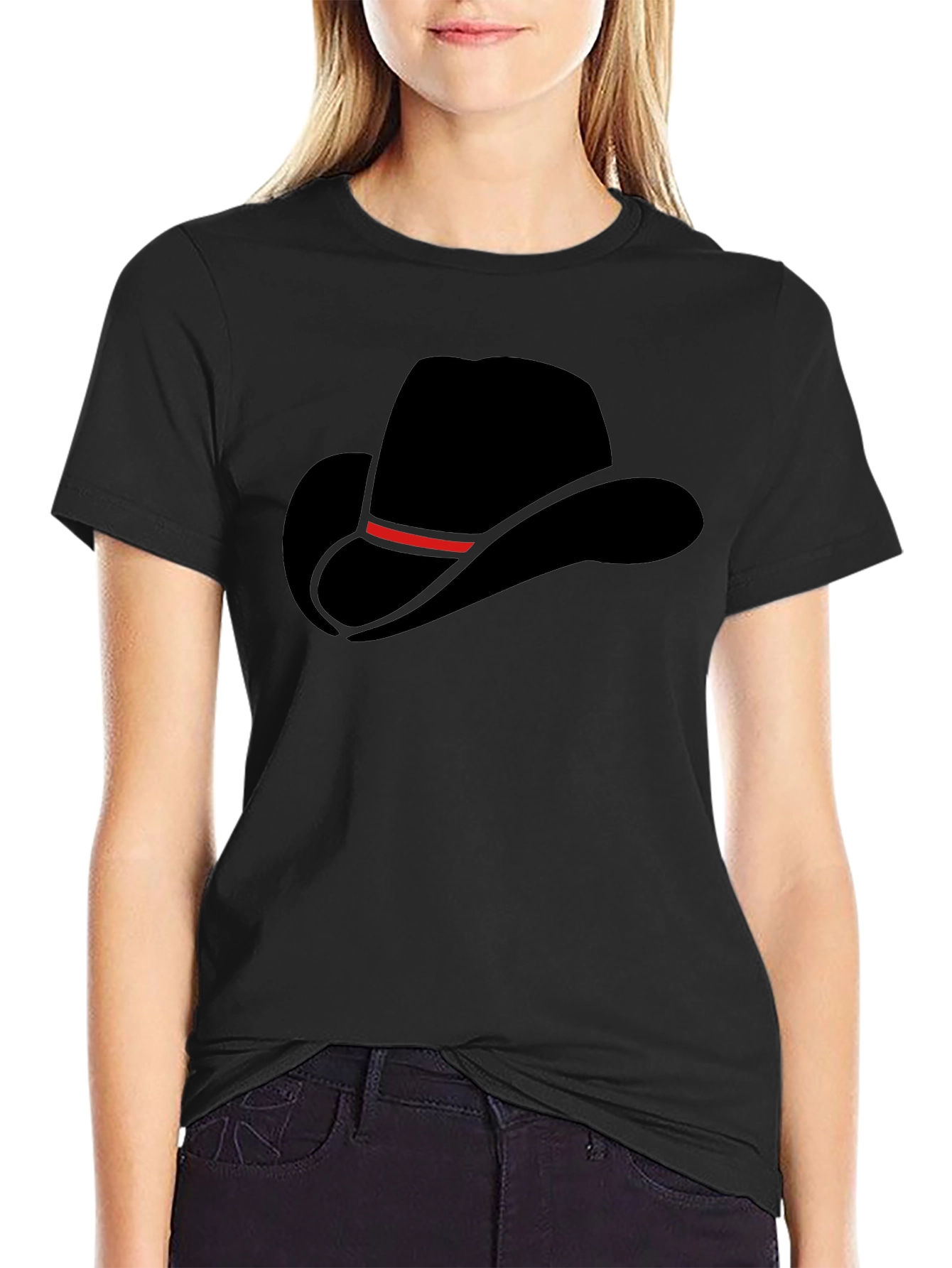 Classic Cowboy Hat Graphic T-Shirt