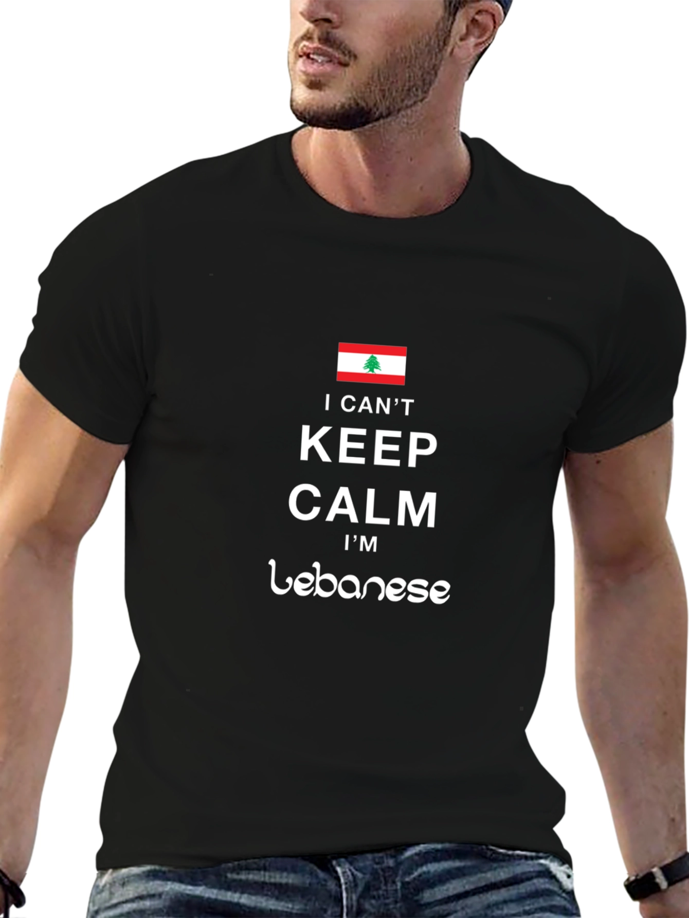 I Cant Keep Calm Im Lebanese T-Shirt