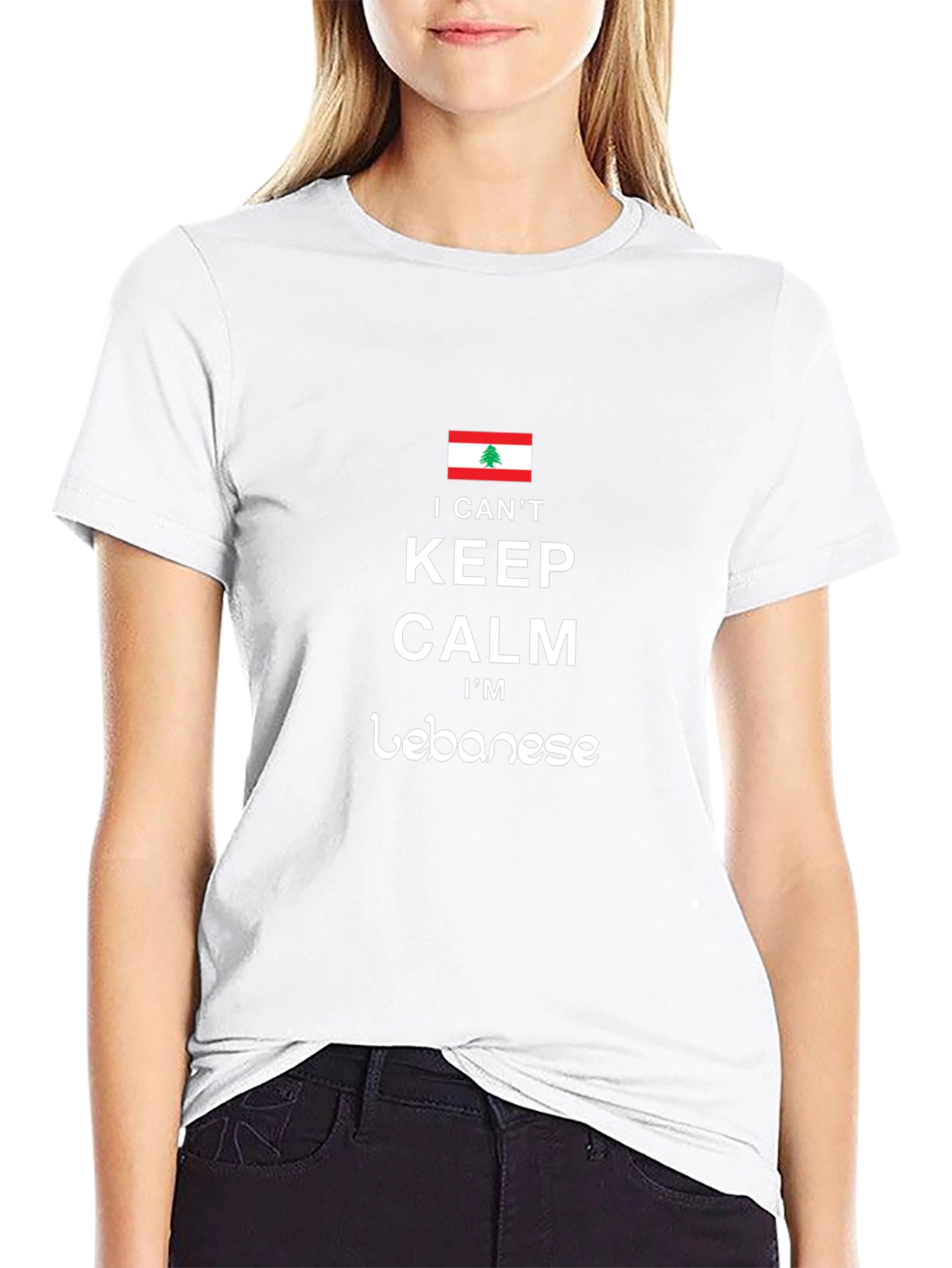 I Cant Keep Calm Im Lebanese T-Shirt