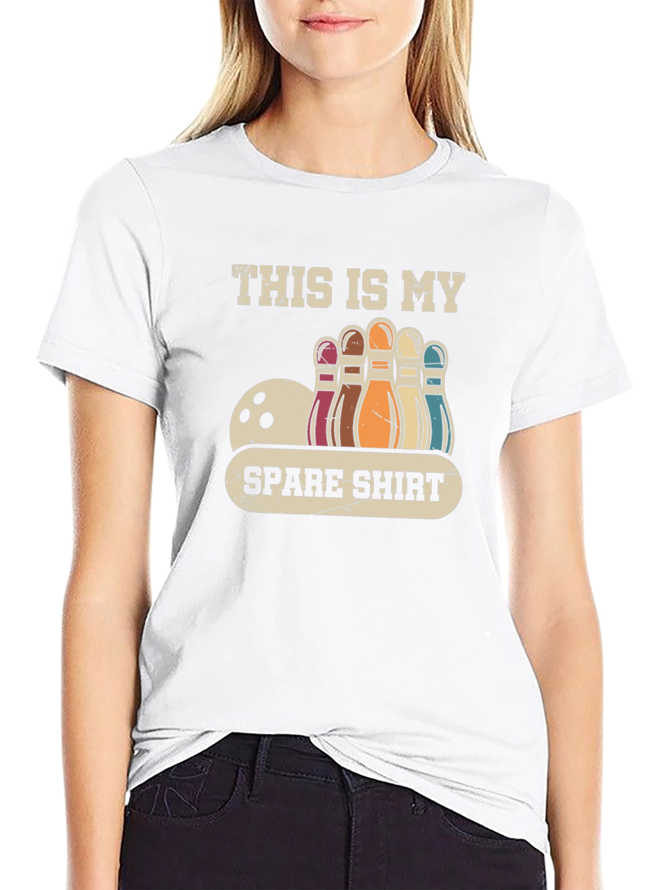 Bowling Spare Shirt - Novelty Graphic Tee