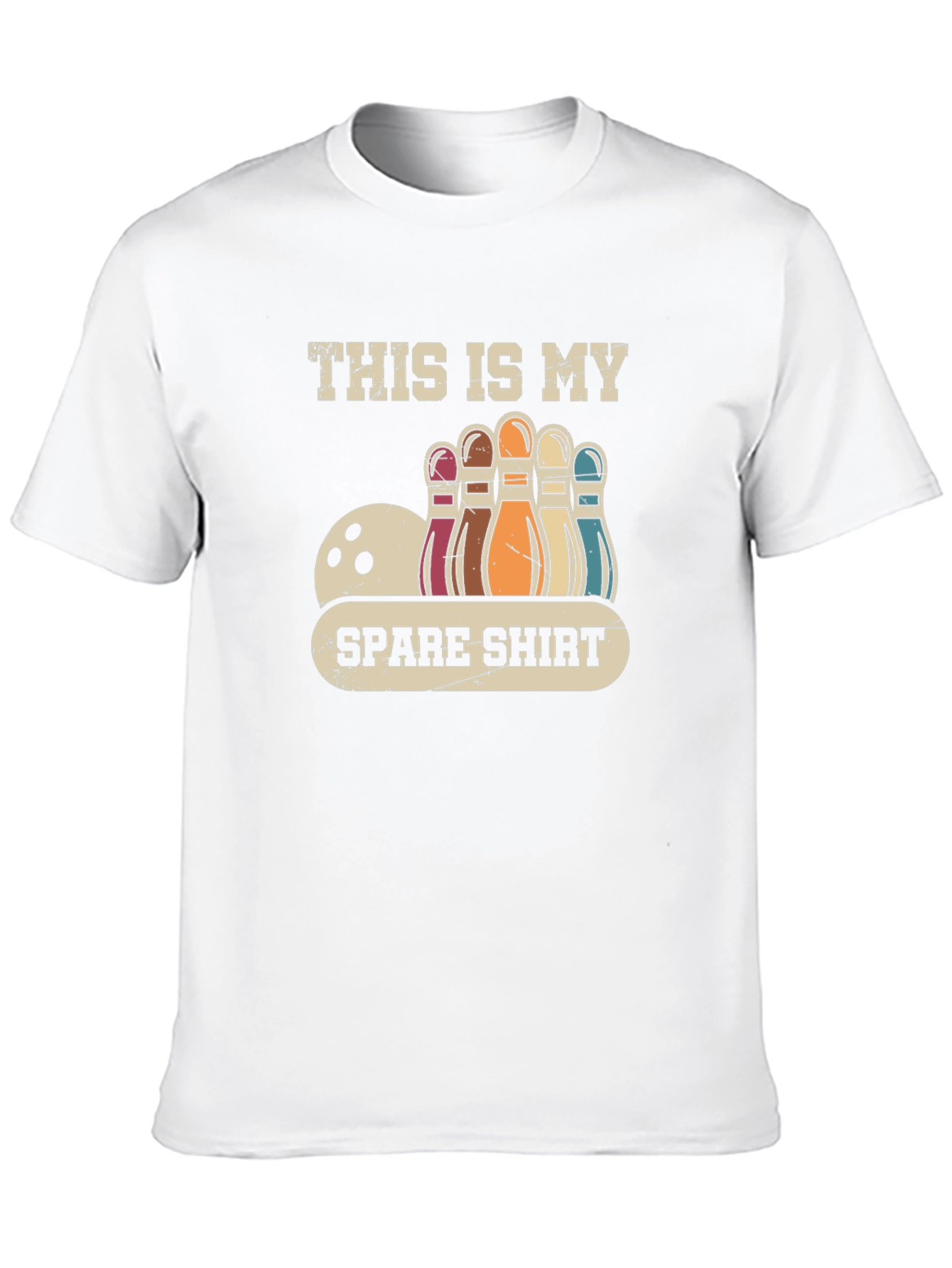 Bowling Spare Shirt - Novelty Graphic Tee
