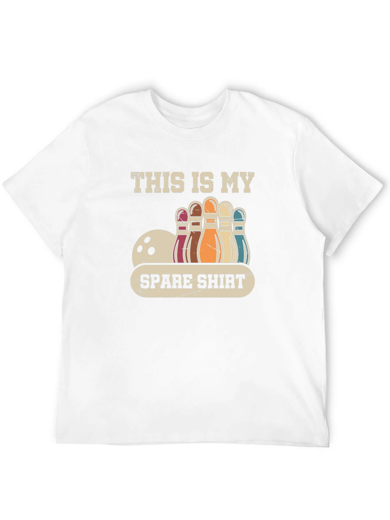 Bowling Spare Shirt - Novelty Graphic Tee