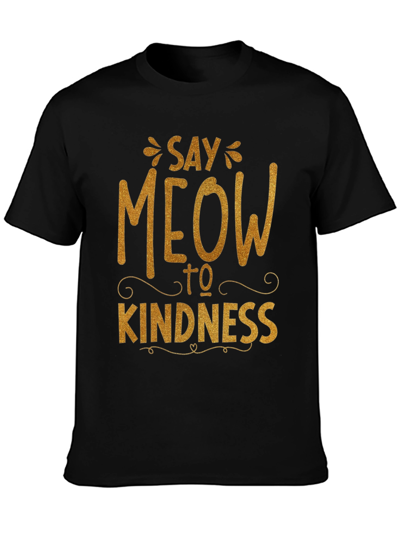 Say Meow to Kindness Graphic Tee