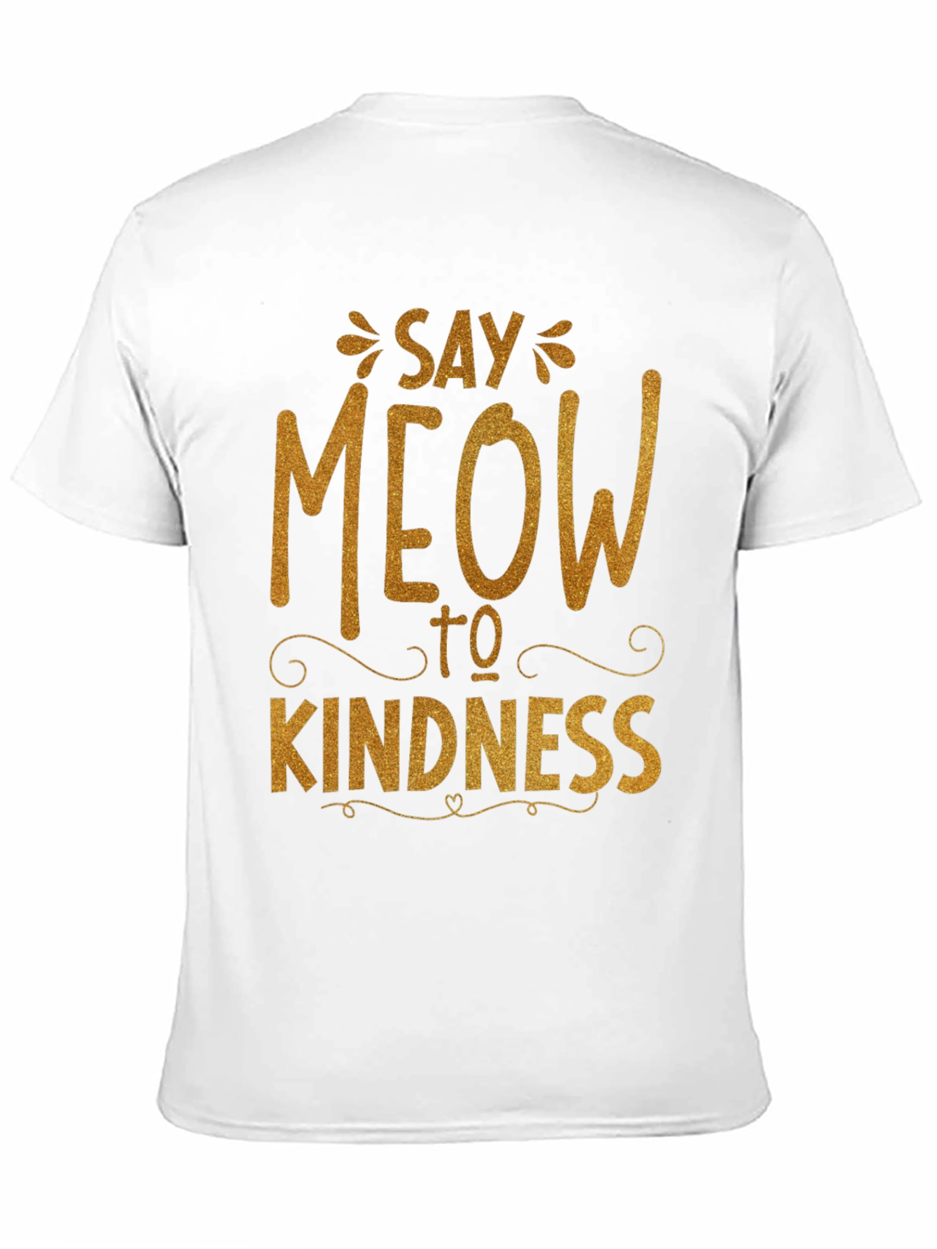 Say Meow to Kindness Graphic Tee