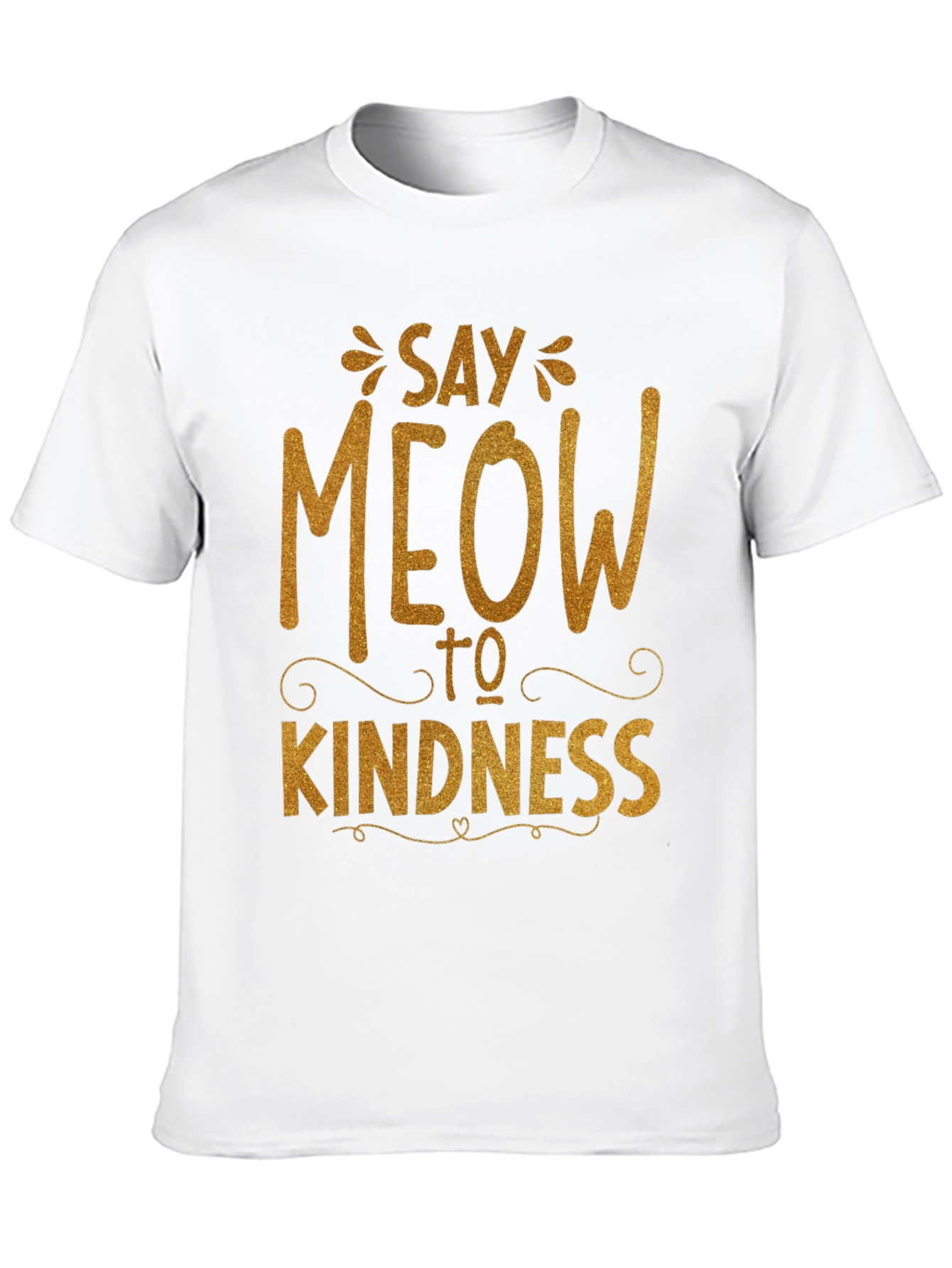Say Meow to Kindness Graphic Tee