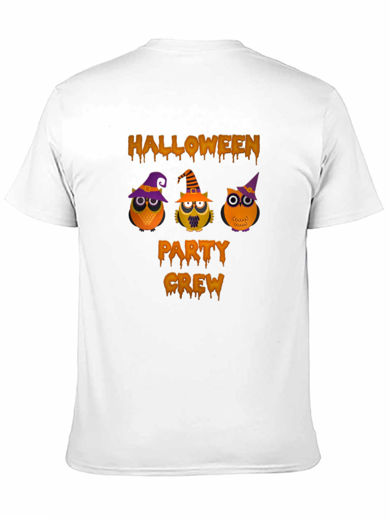 Halloween Party Crew Owl T-Shirt
