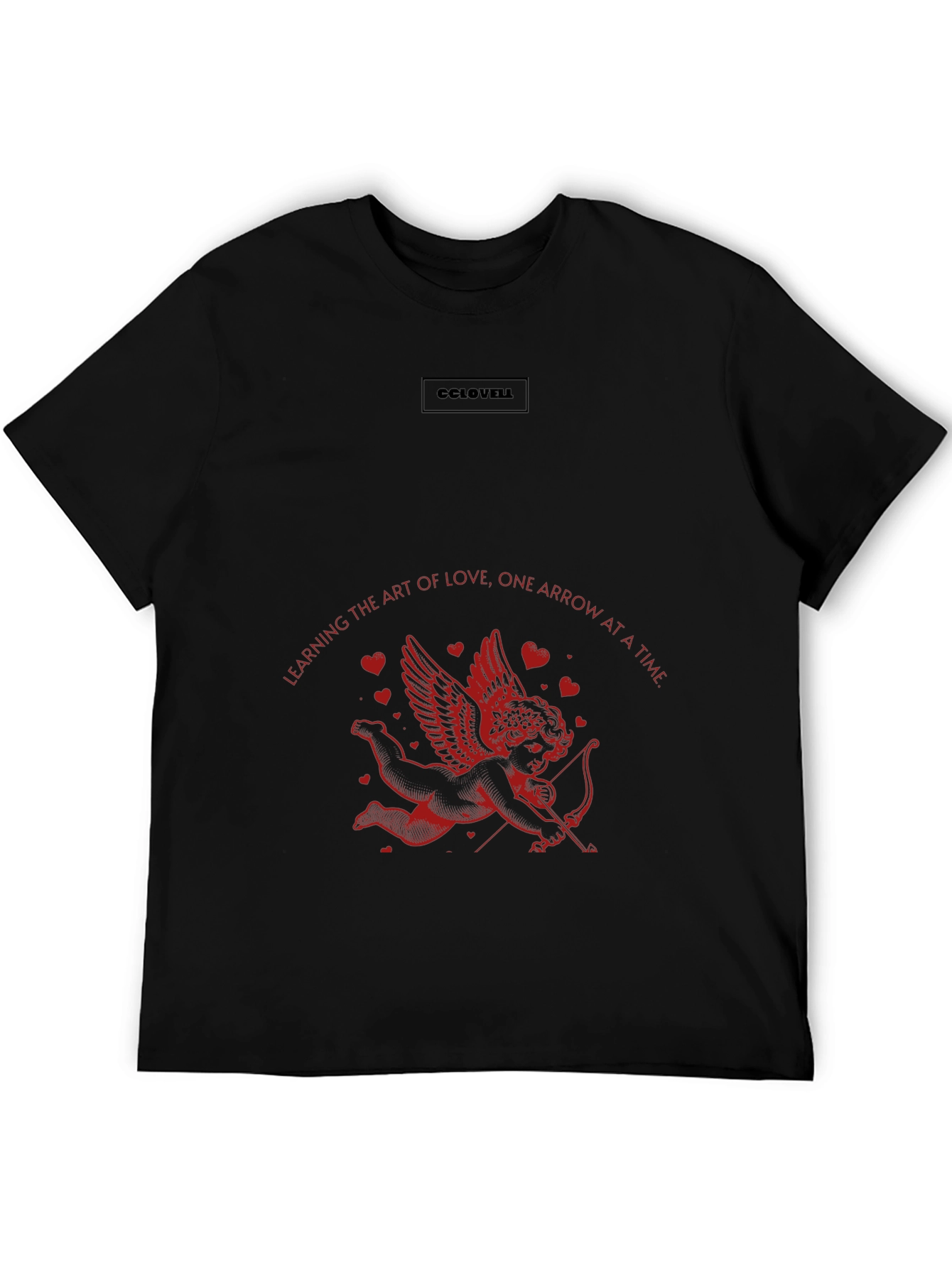 Cupids Arrow Graphic Tee - Black
