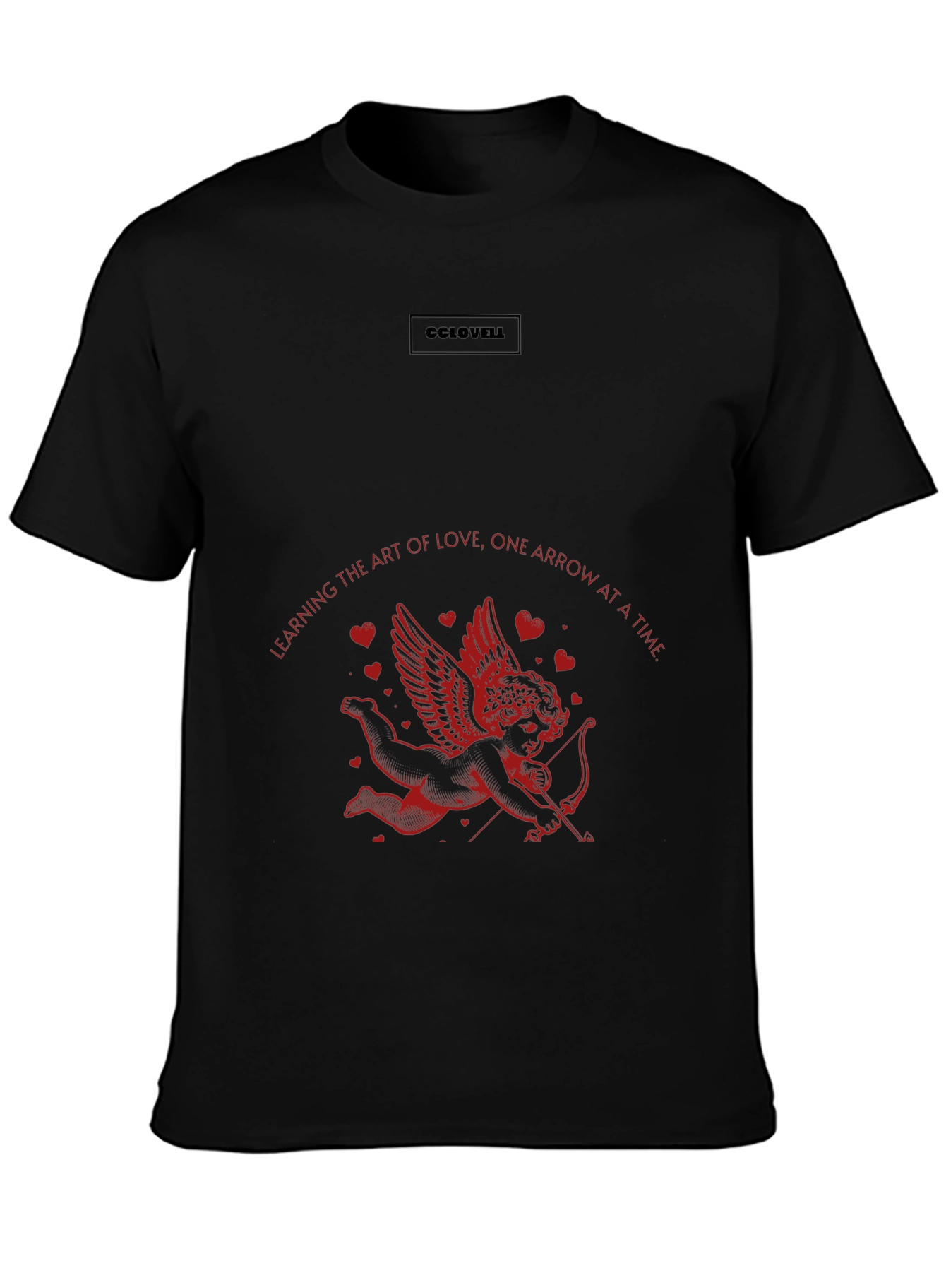 Cupids Arrow Graphic Tee - Black