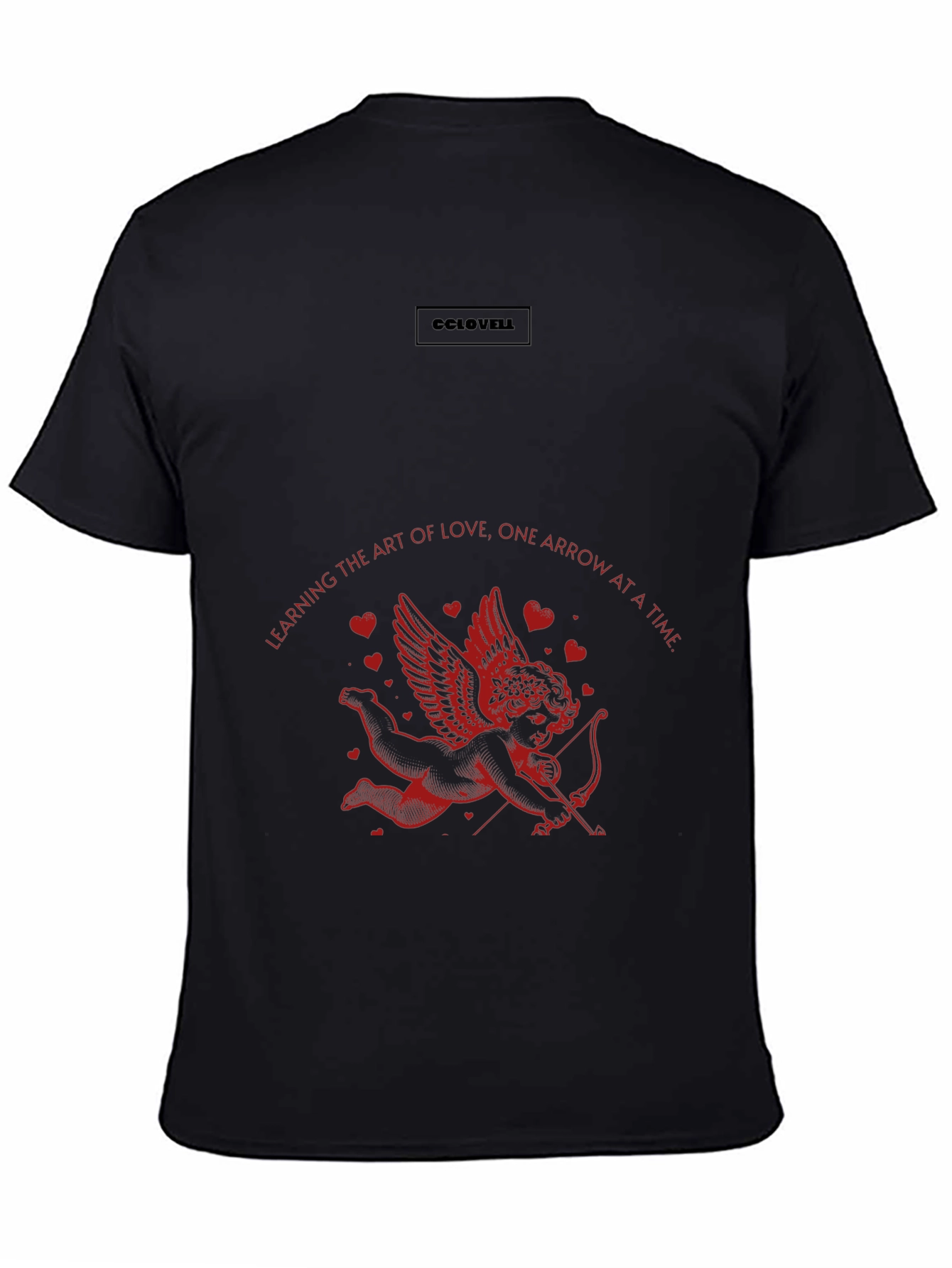 Cupids Arrow Graphic Tee - Black