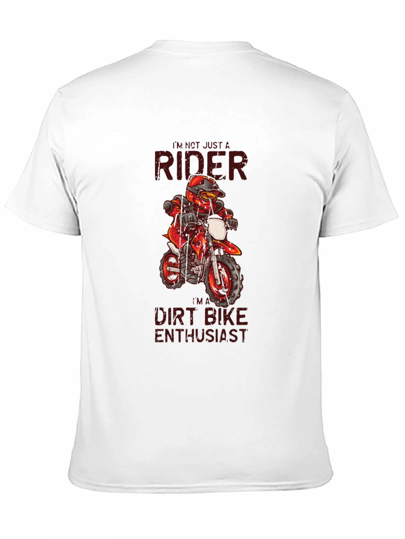 Dirt Bike Enthusiast Graphic Tee