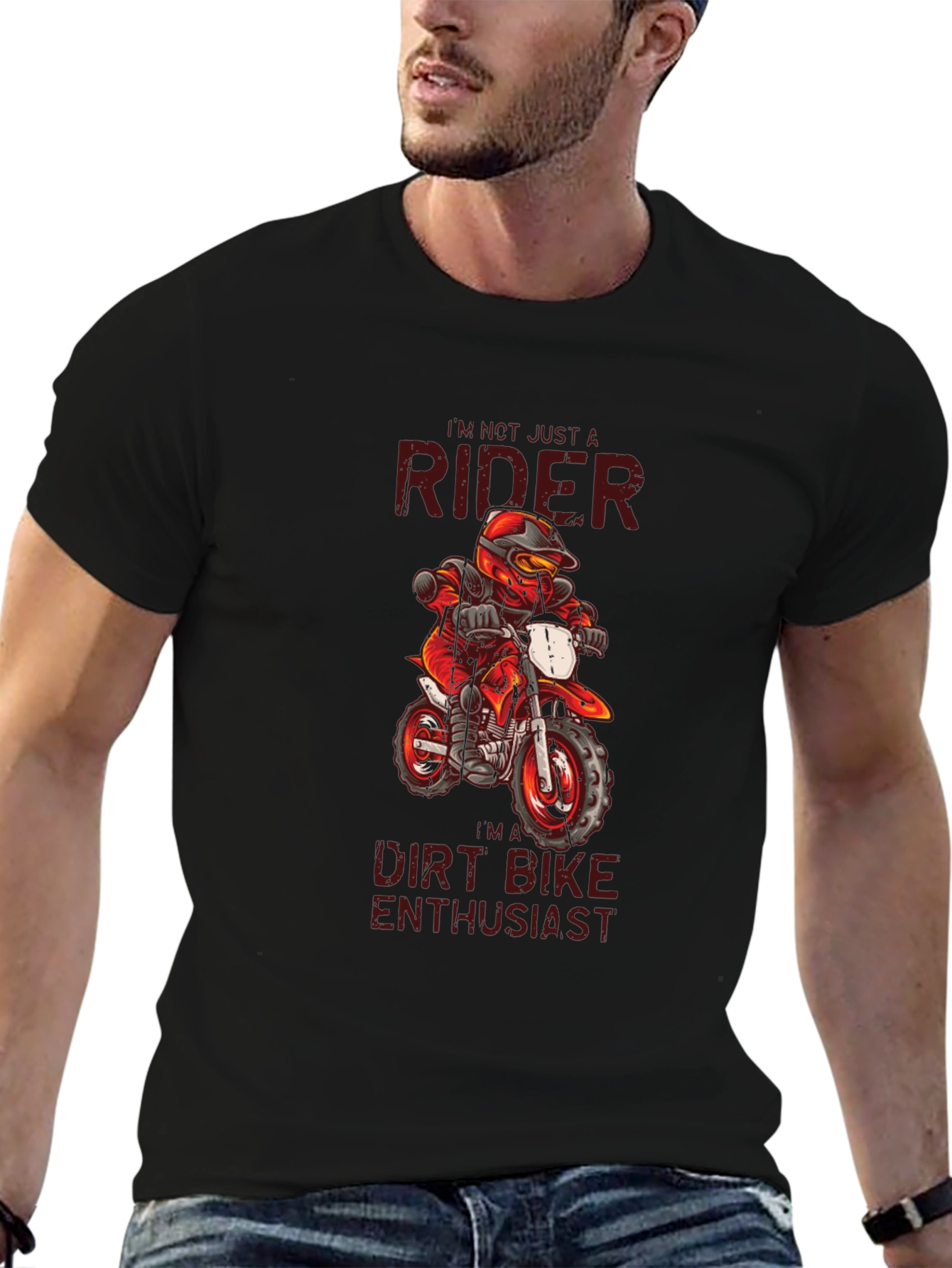 Dirt Bike Enthusiast Graphic Tee