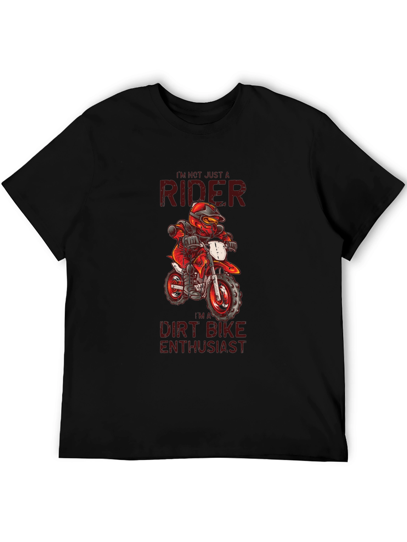 Dirt Bike Enthusiast Graphic Tee