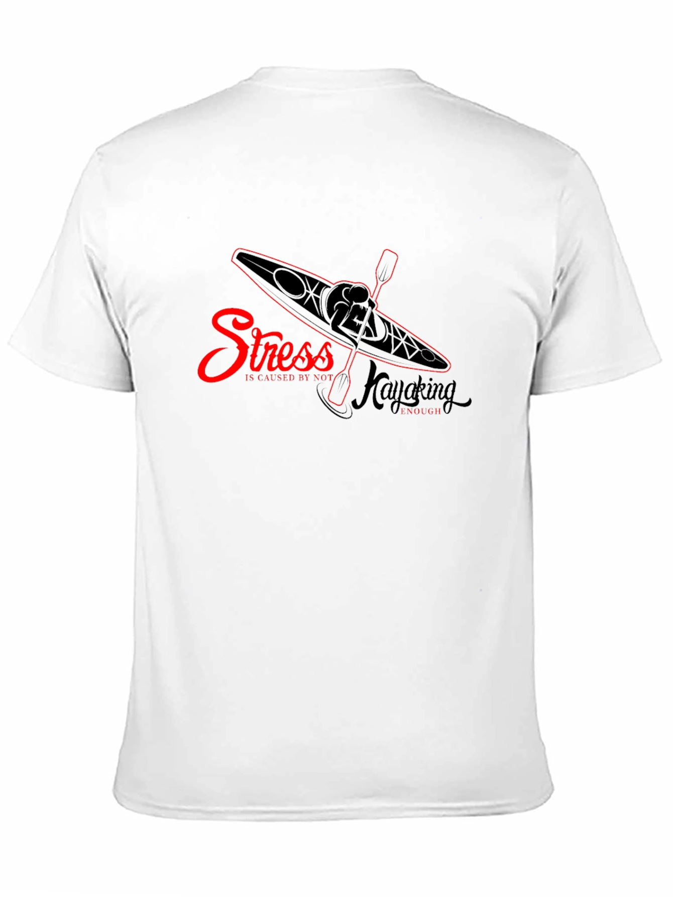 Kayaking Lovers T-Shirt: Stress Relief Design