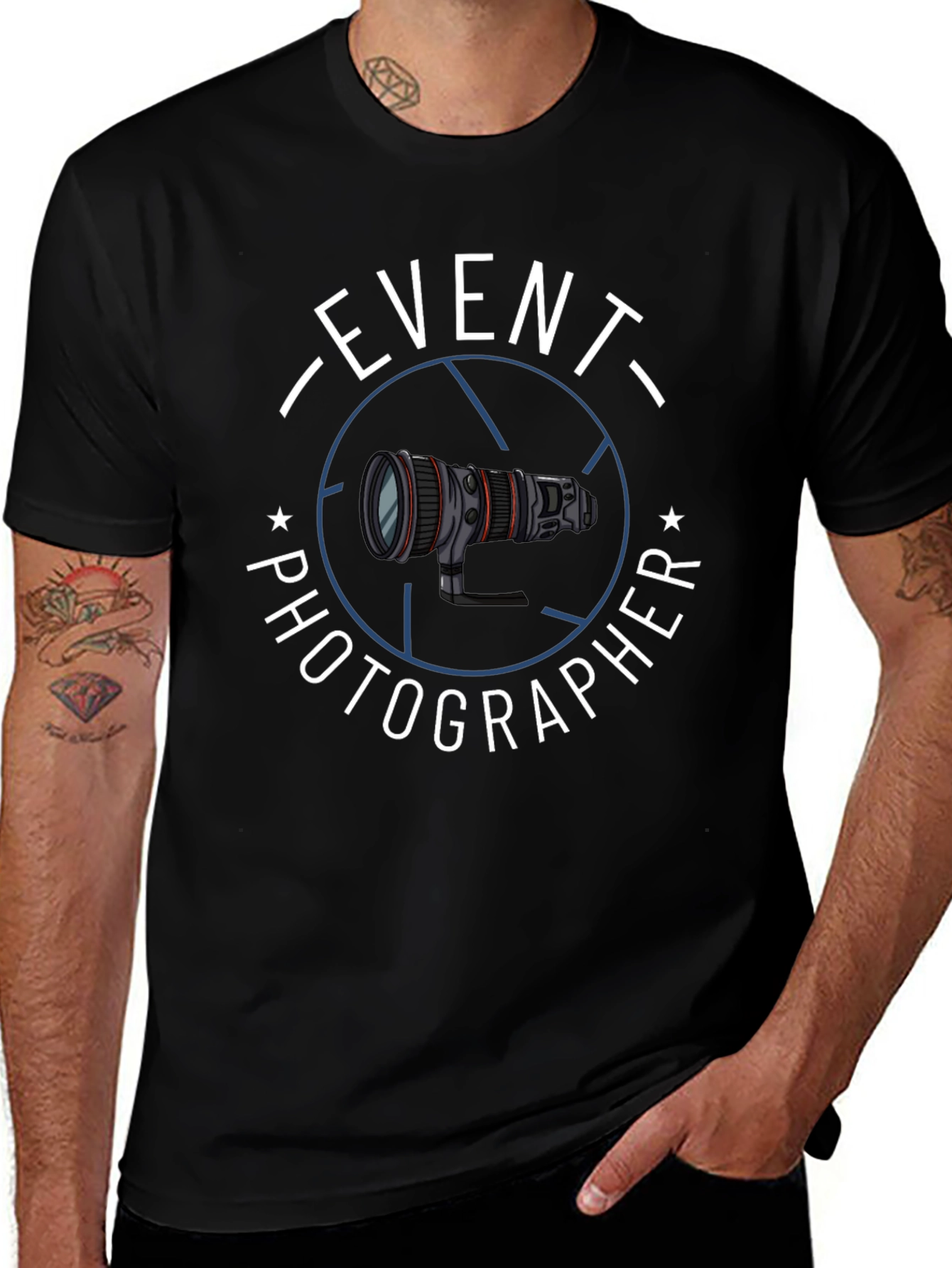 Event Photographer Graphic T-Shirt