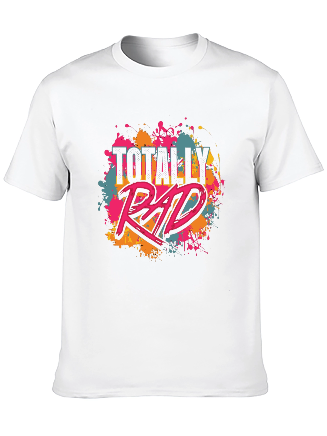 Totally Rad Graphic Tee - Black Unisex T-Shirt