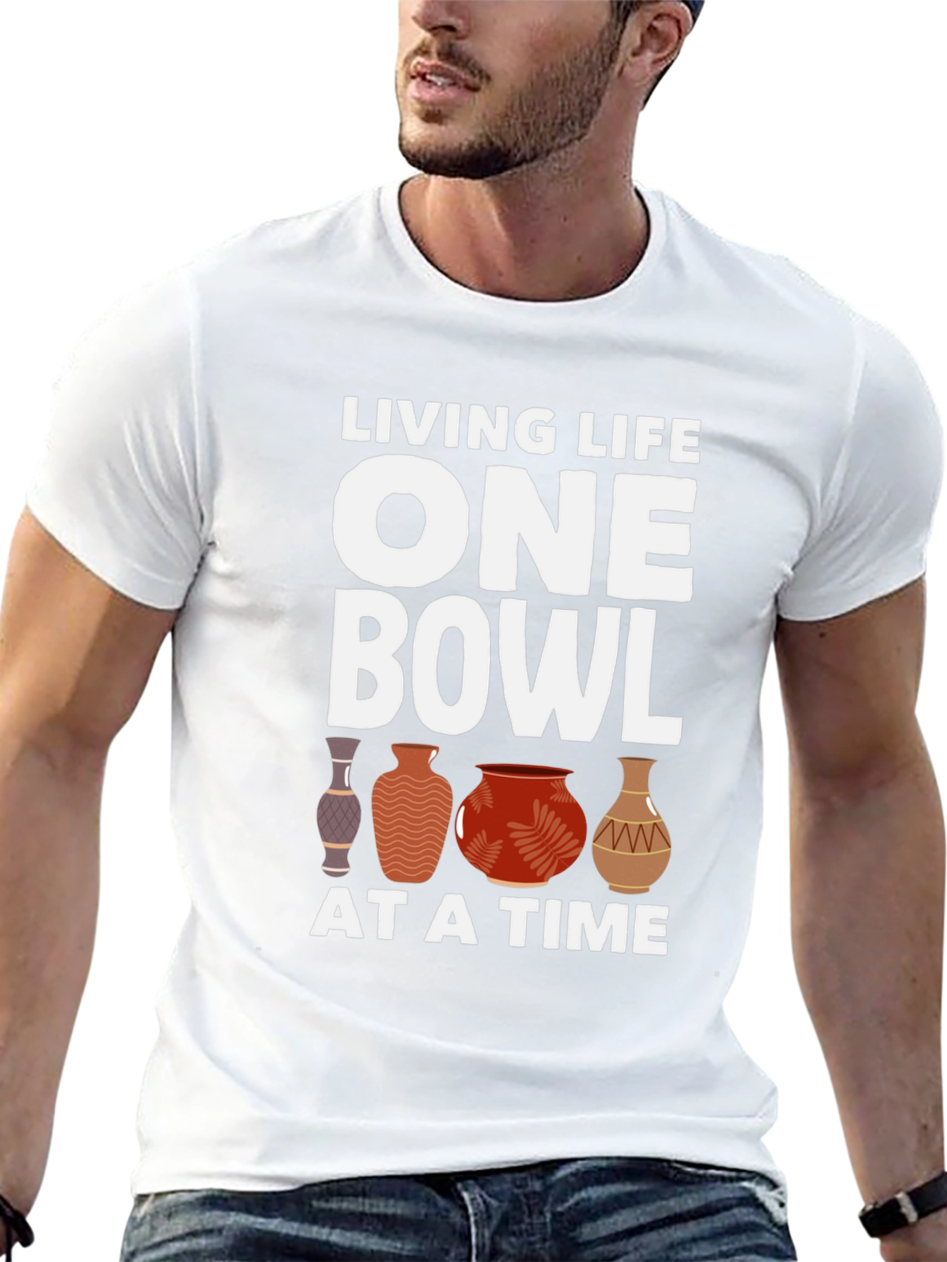 Living Life One Bowl at a Time T-Shirt