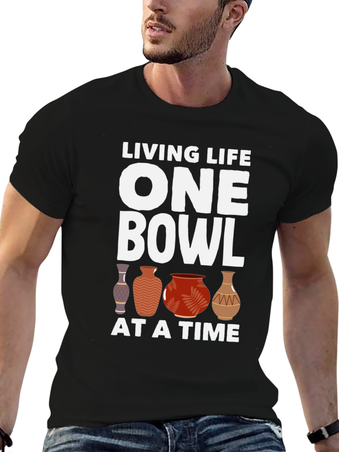 Living Life One Bowl at a Time T-Shirt