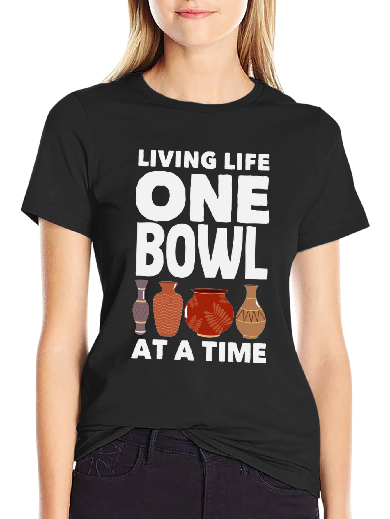 Living Life One Bowl at a Time T-Shirt