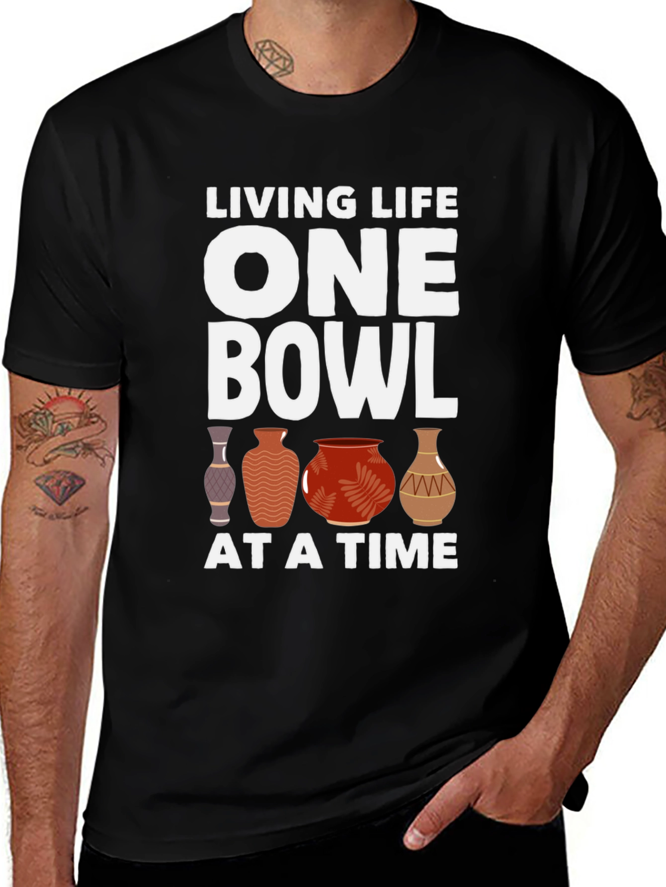 Living Life One Bowl at a Time T-Shirt