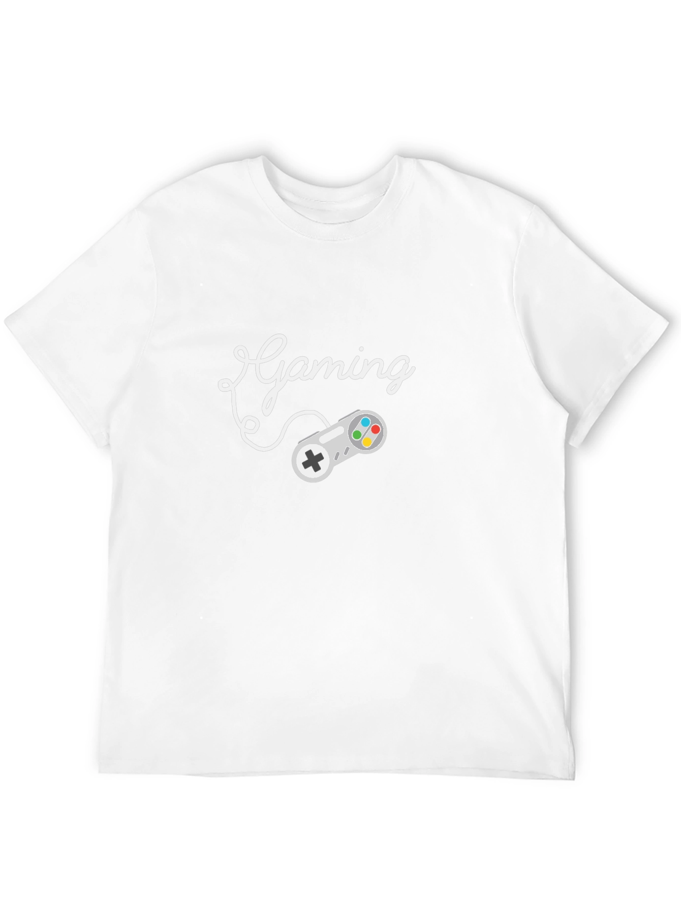 Gaming Controller Graphic Tee - Black