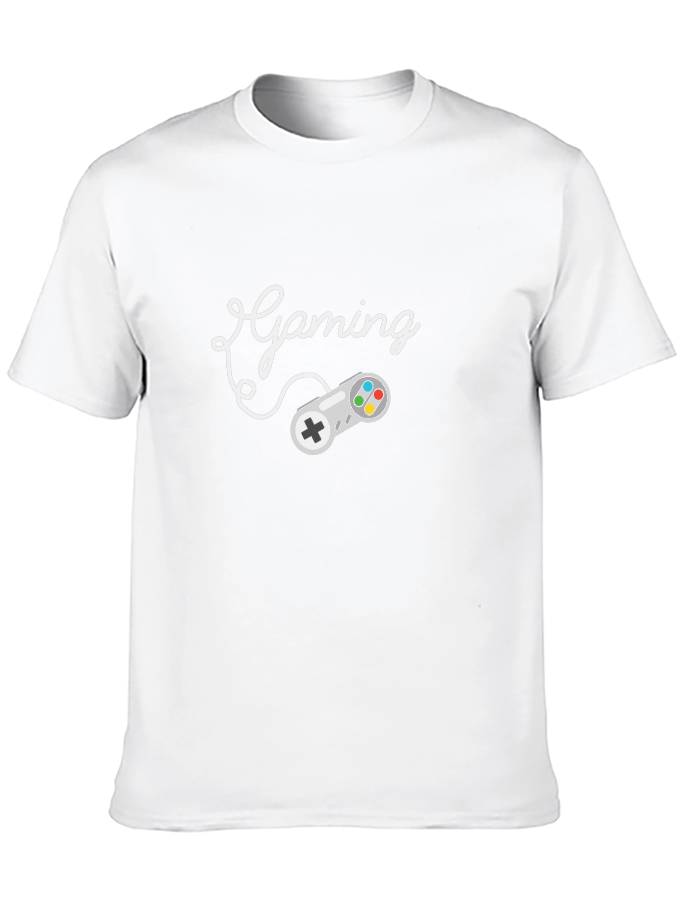 Gaming Controller Graphic Tee - Black