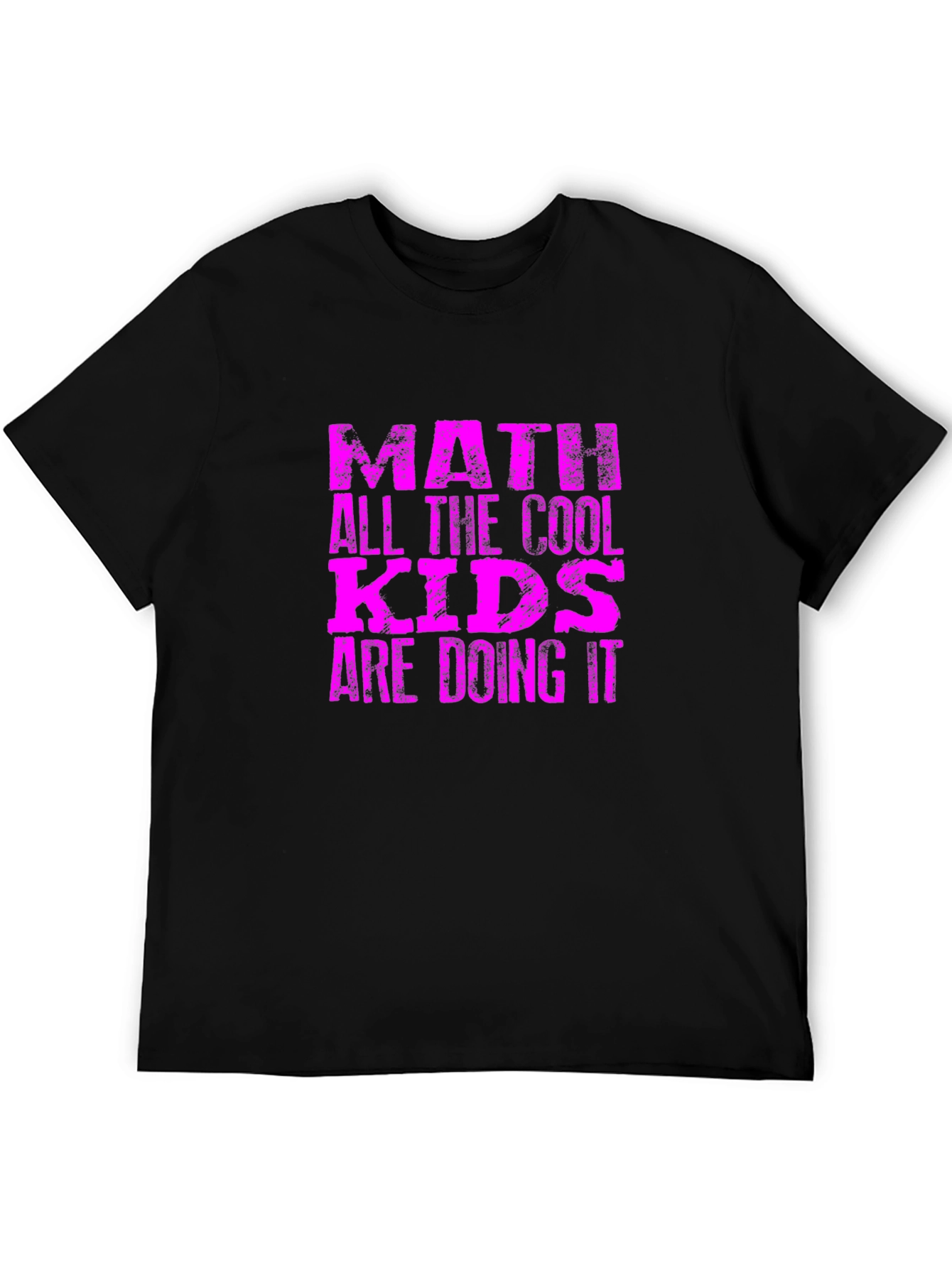 Cool Kids Math Graphic Tee - Black