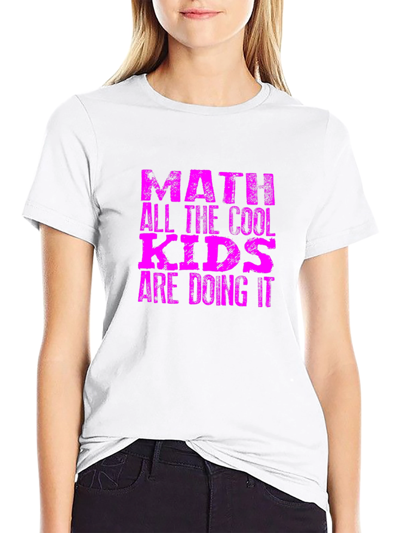 Cool Kids Math Graphic Tee - Black