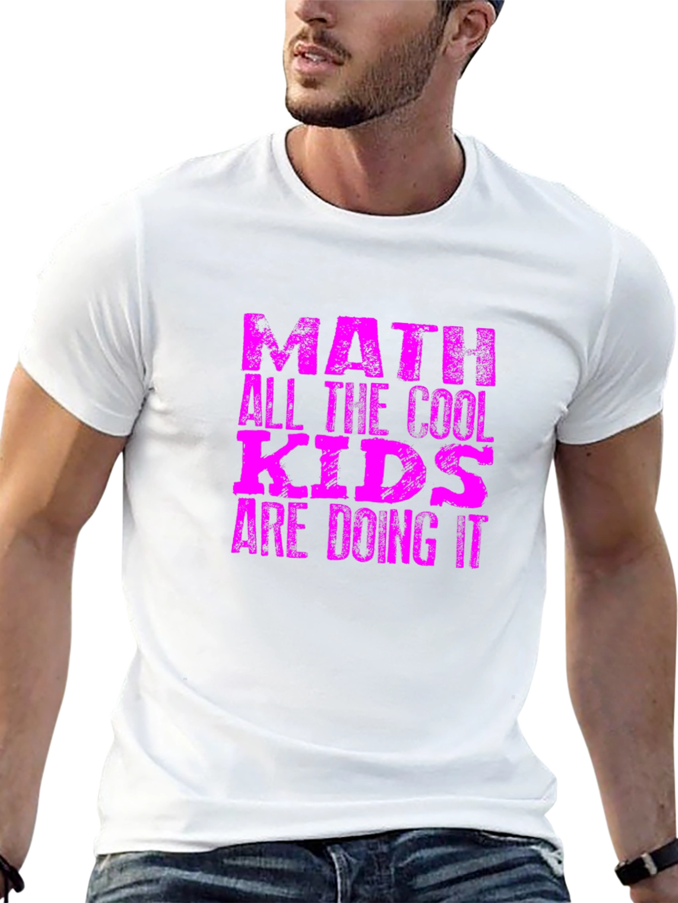 Cool Kids Math Graphic Tee - Black