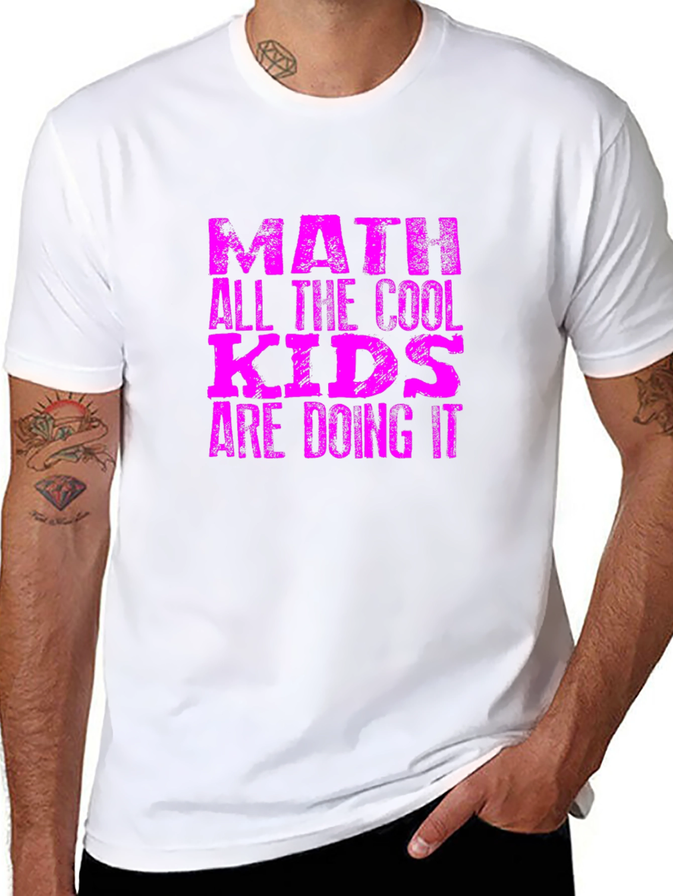 Cool Kids Math Graphic Tee - Black