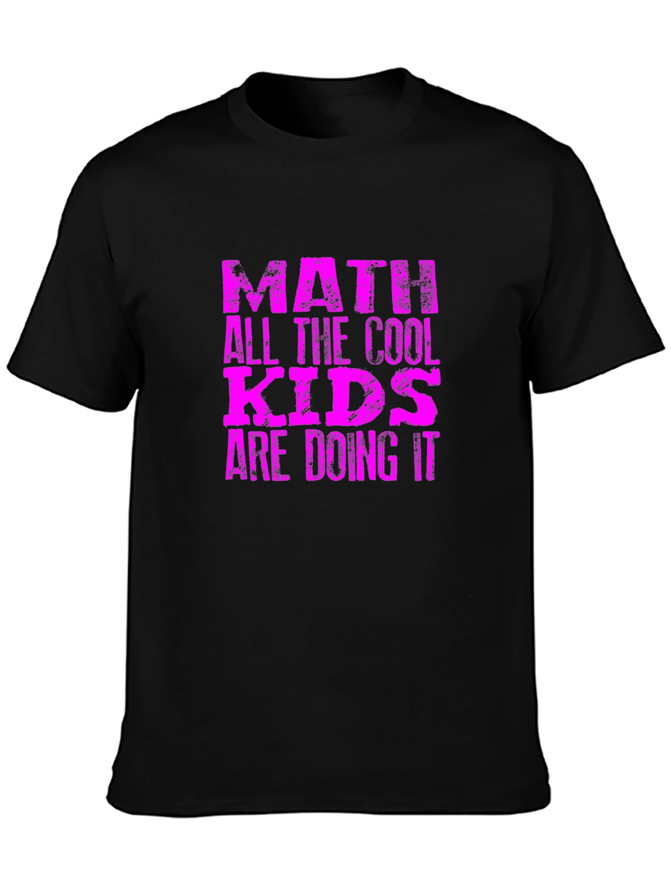 Cool Kids Math Graphic Tee - Black
