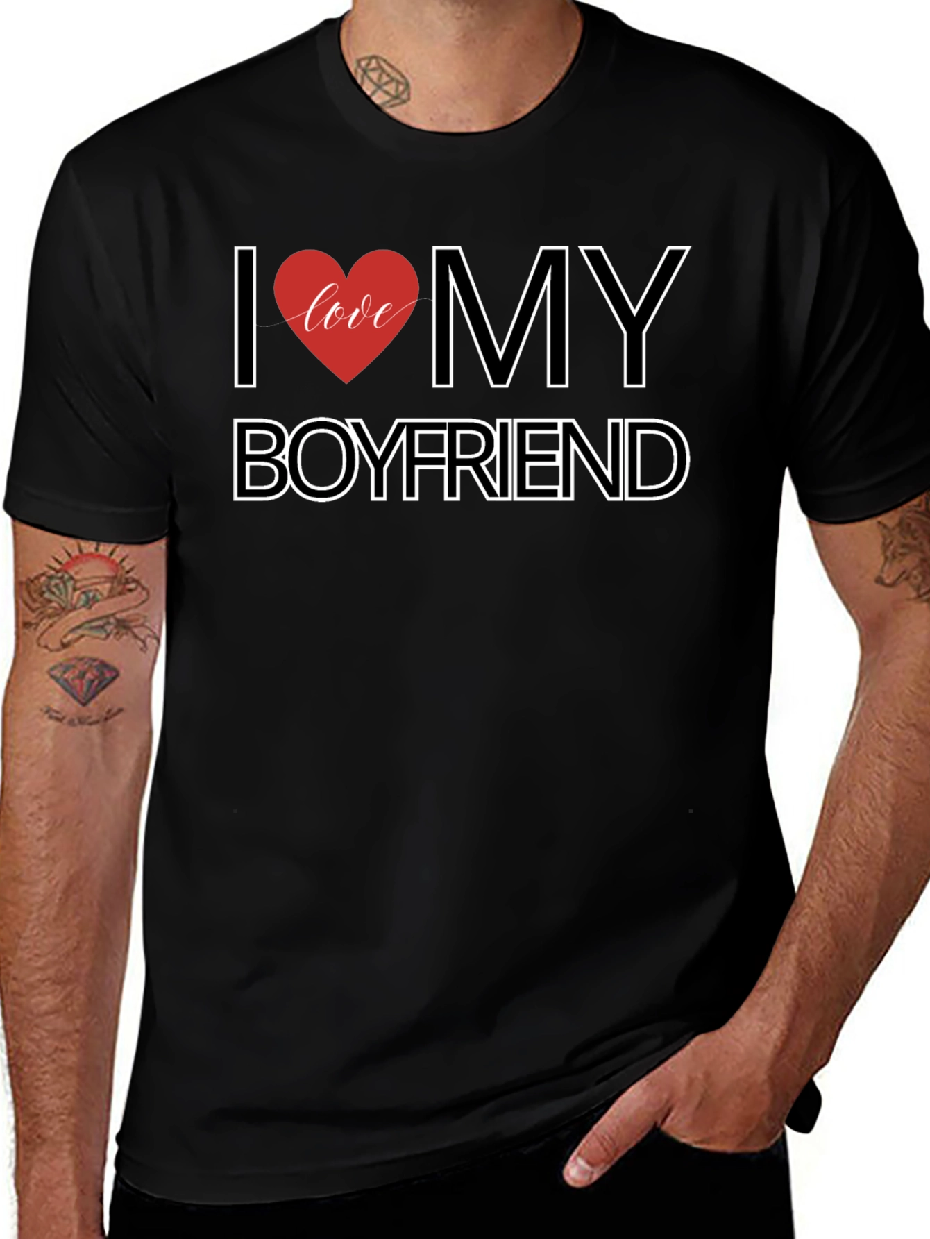 I Love My Boyfriend - Graphic Tee