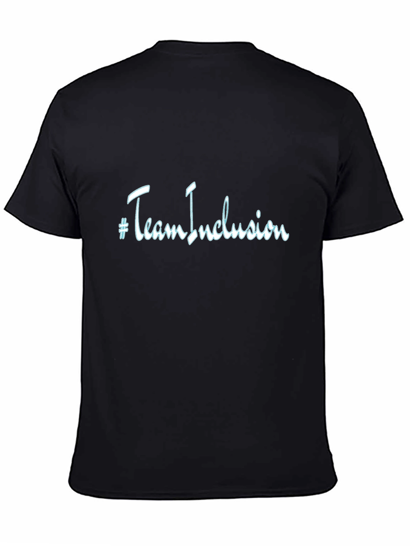 Team Inclusion Black Graphic Tee