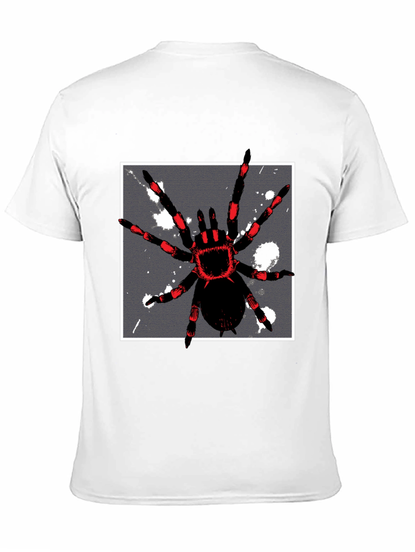 Spider Graphic Tee - Mens Black T-Shirt